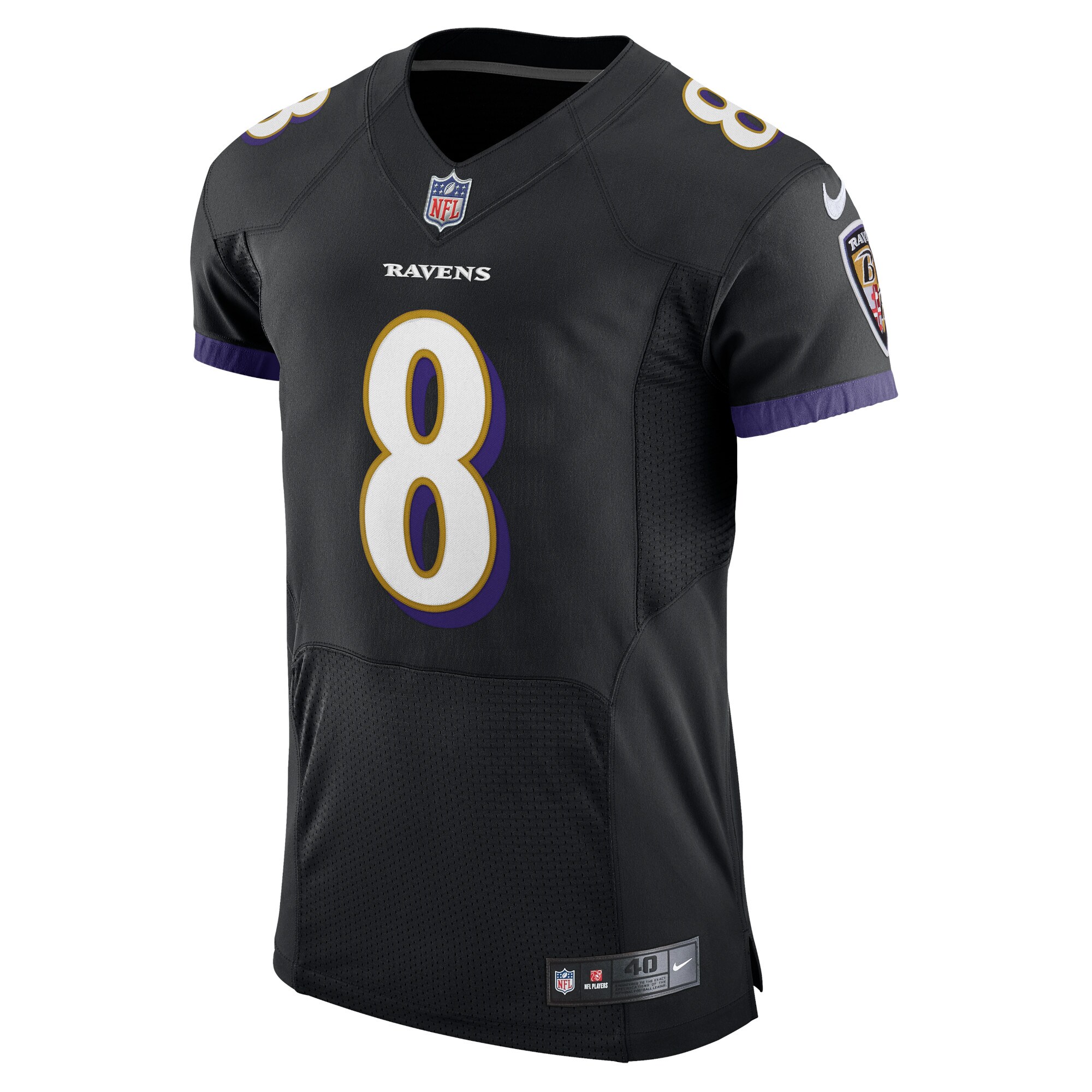 Lamar Jackson Baltimore Ravens  Alternate Vapor Elite Player Jersey - Black