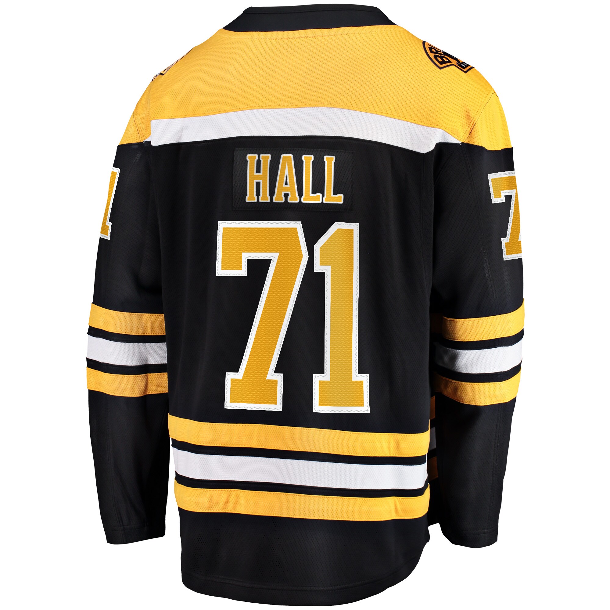 Taylor Hall Boston Bruins 2017/18 Home Breakaway Replica Jersey - Black