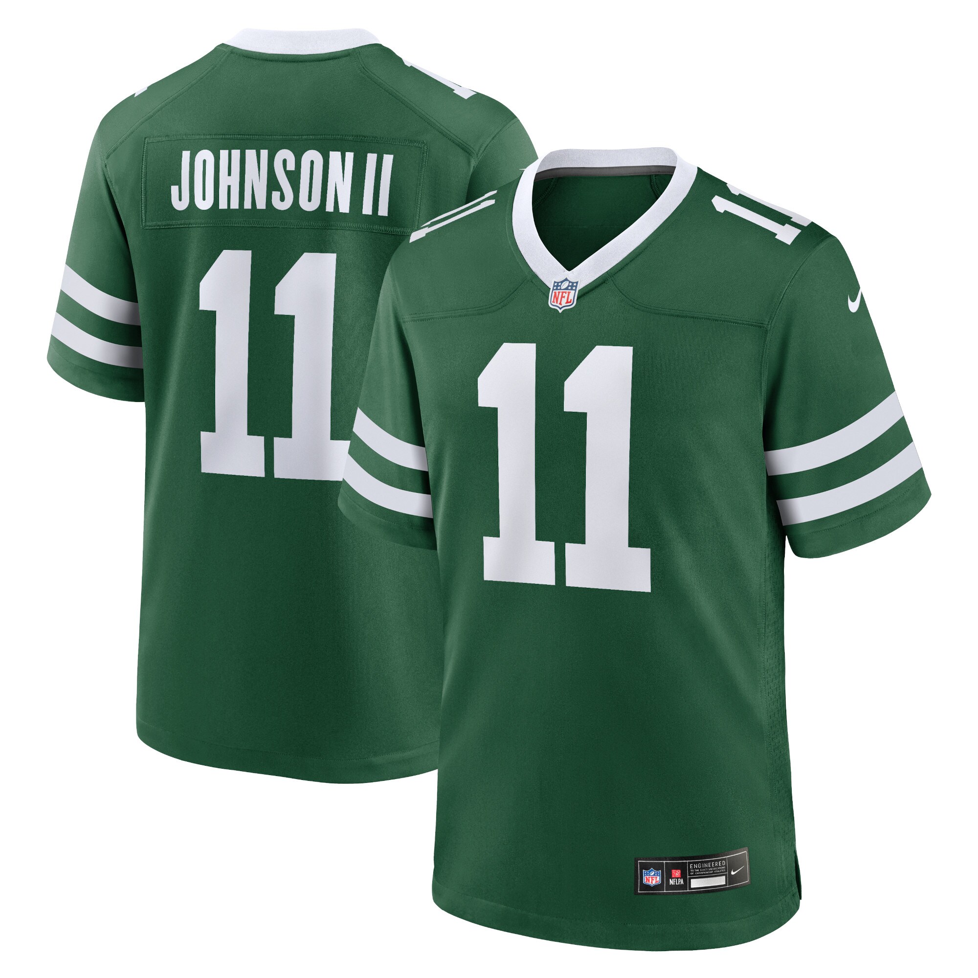 Jermaine Johnson II New York Jets Classic Alternate Game Jersey - White