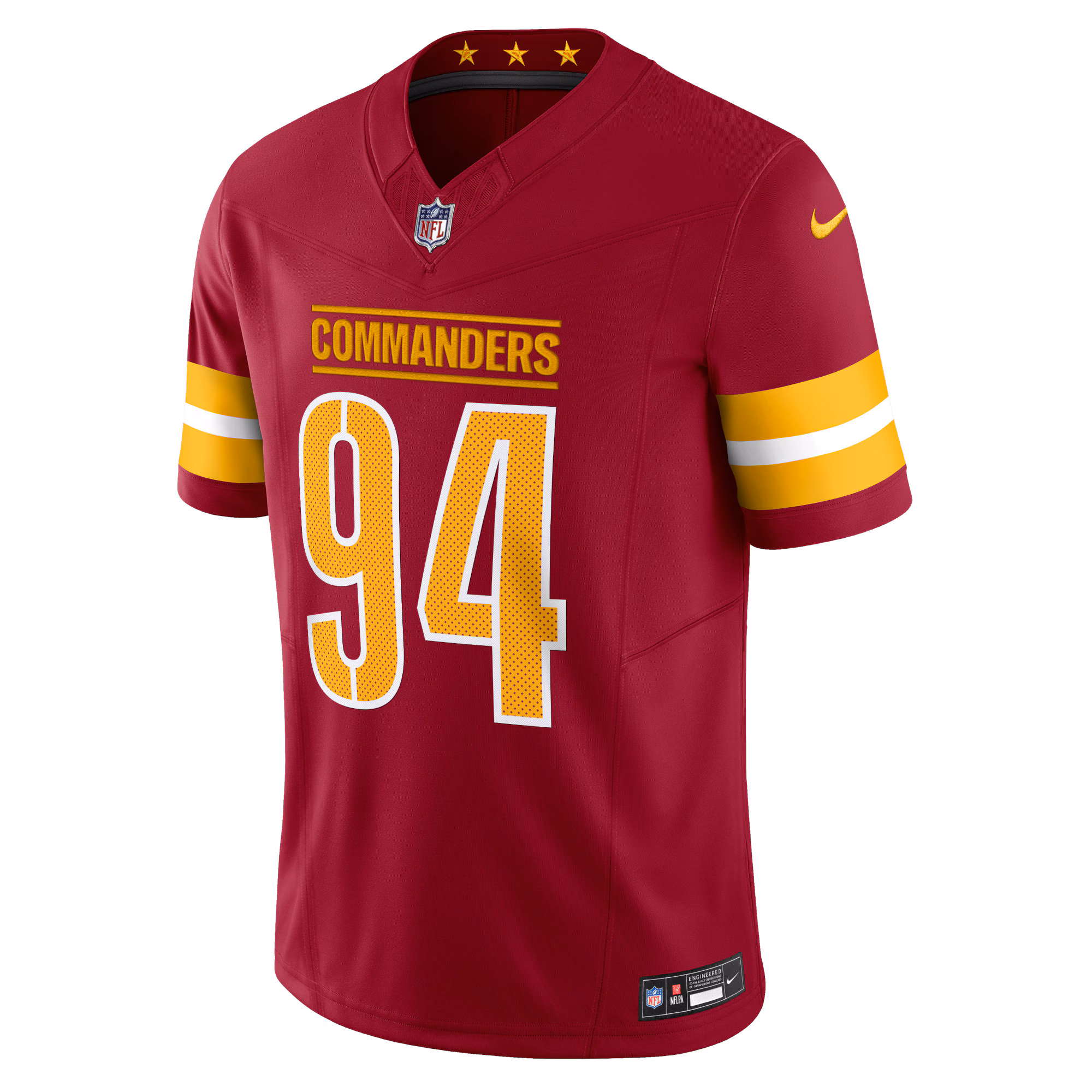 Daron Payne Washington Commanders Vapor F.U.S.E. Limited Jersey - Burgundy