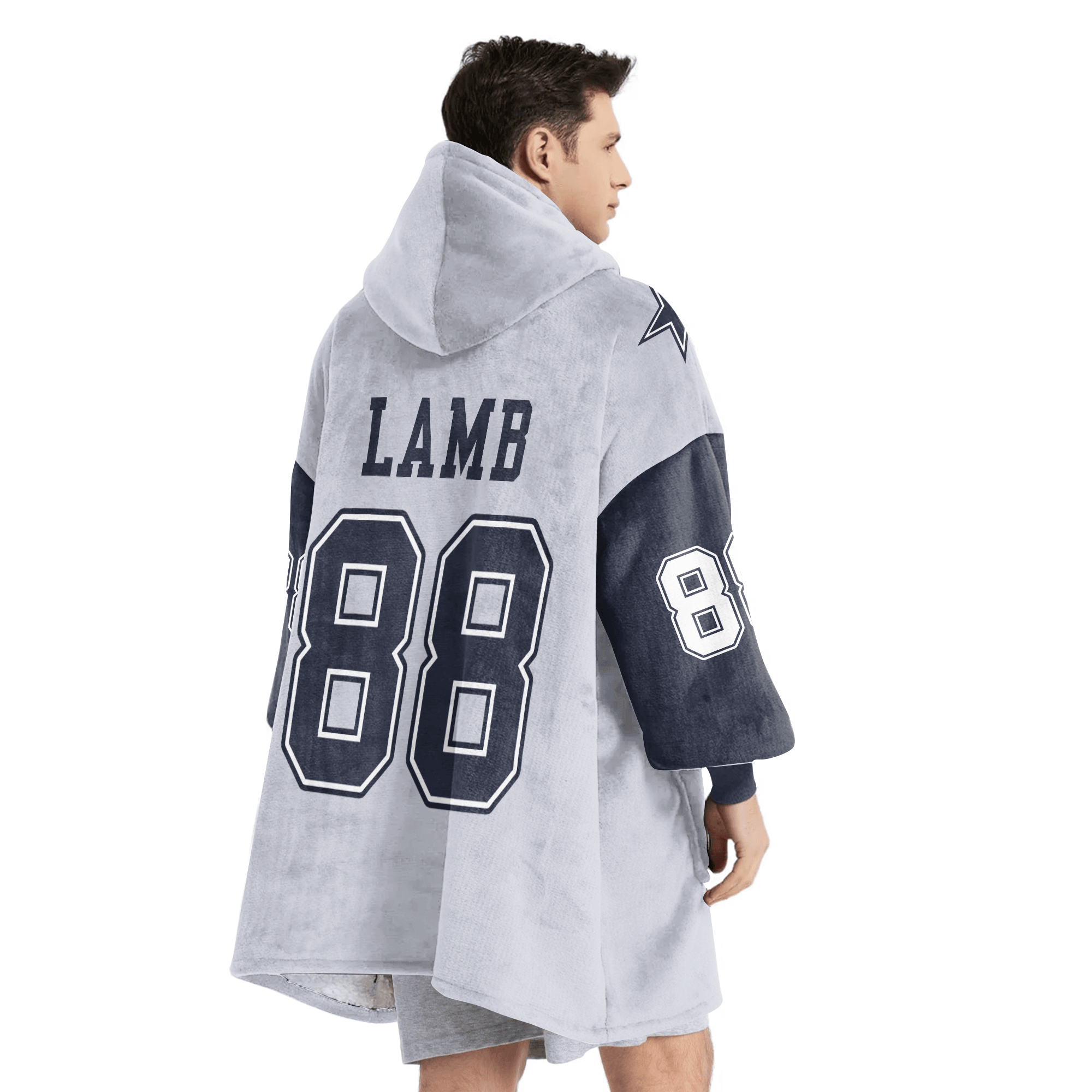 Adult C.L 88 Captain Dalllas Football Unisex Blanket Hoodie