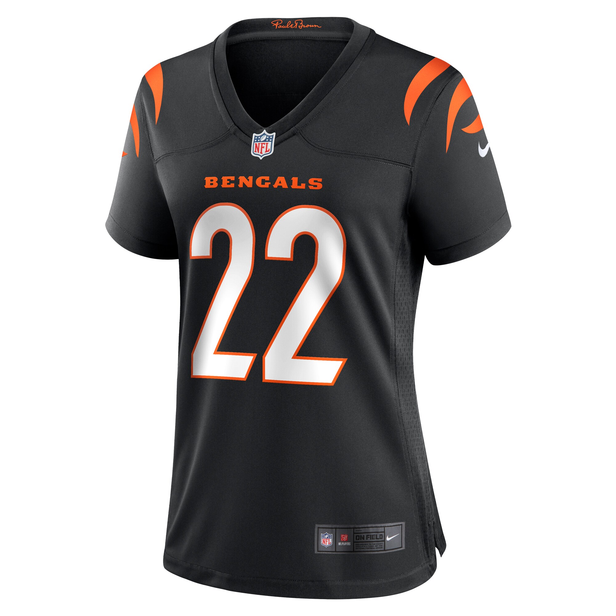 Geno Stone Cincinnati Bengals Women's Game Jersey -  Black