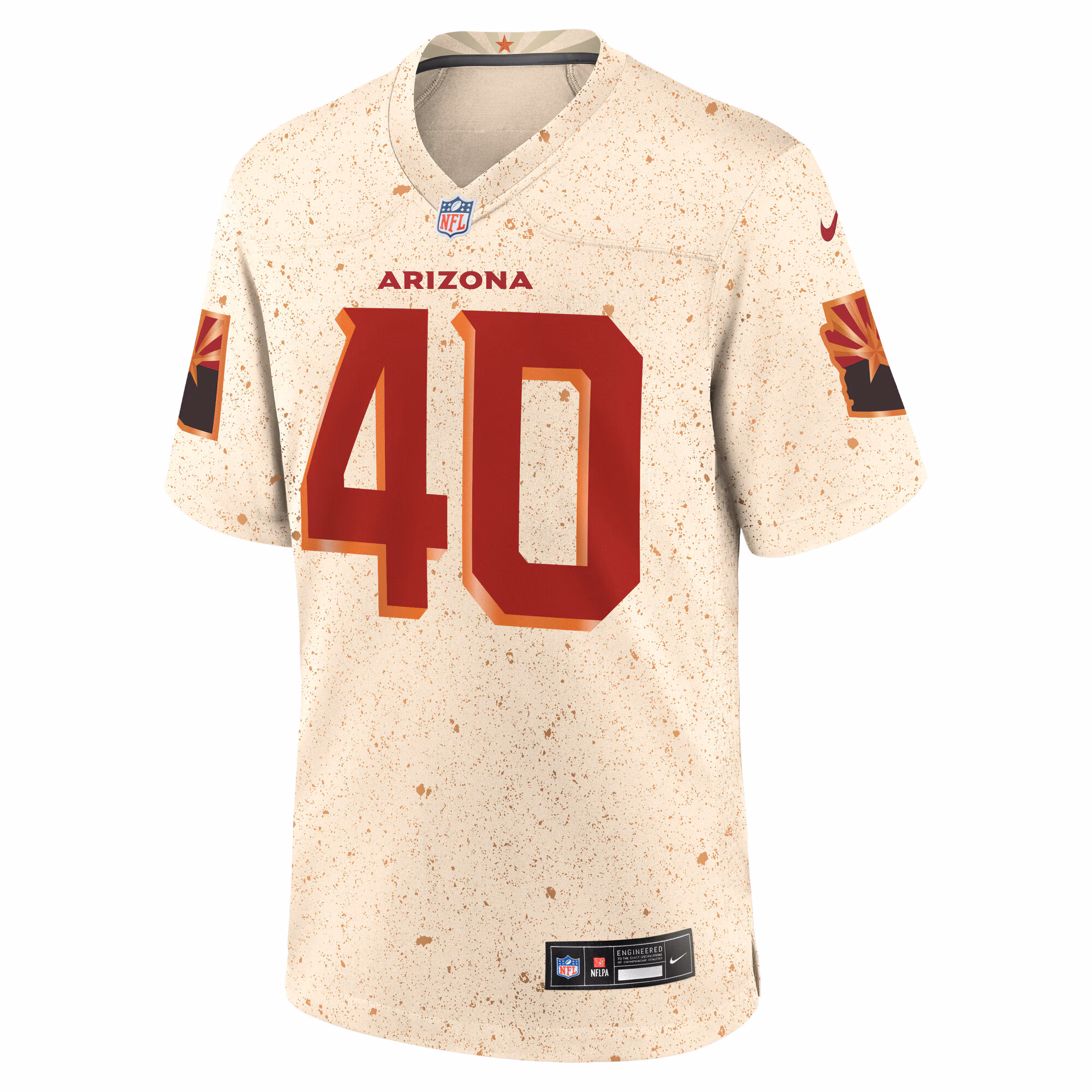 Pat Tillman #40 Arizona Cardinals 2025 Rivalries Collection Retired Player Game Jersey - Natural