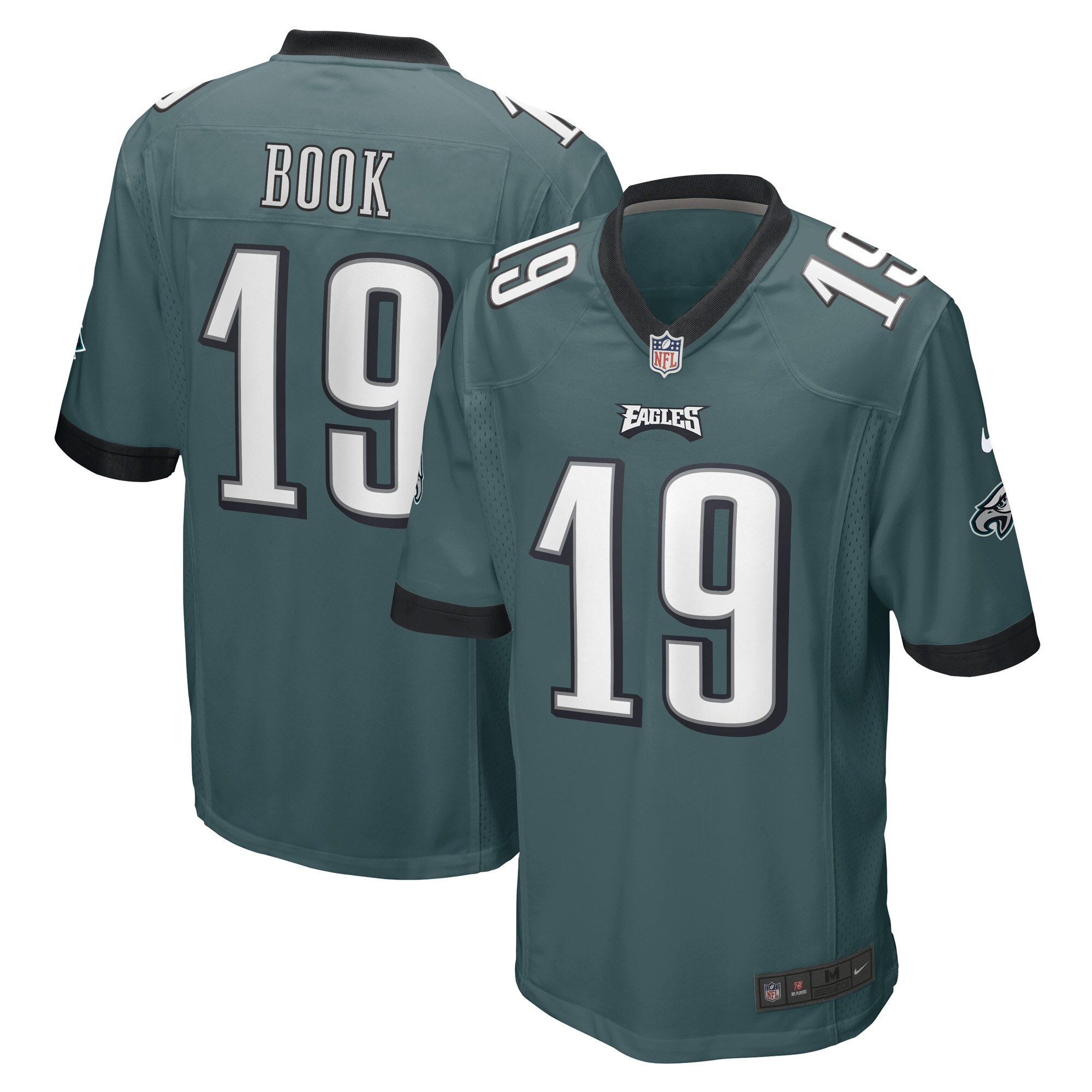Ian Book Philadelphia Eagles  Game Player Jersey - Midnight Green
