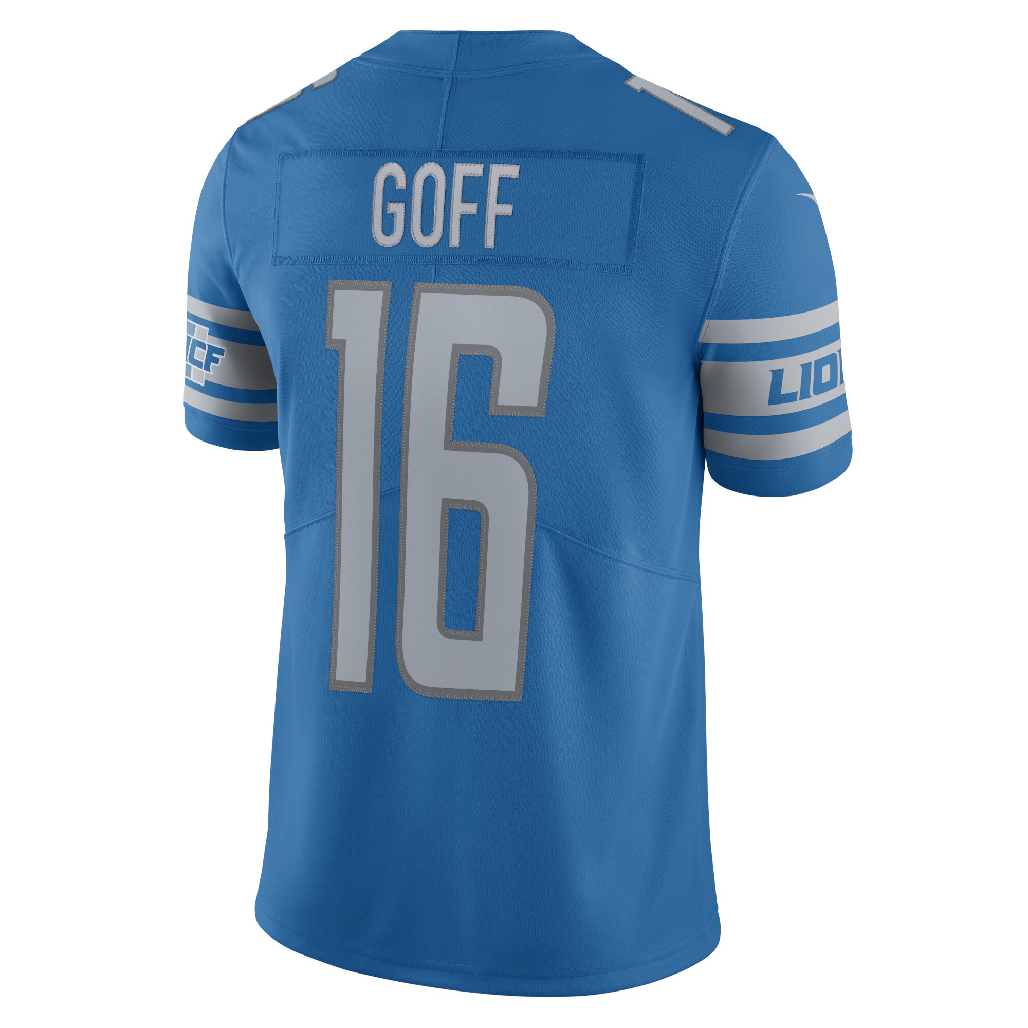 Jared Goff Detroit Lions  Vapor Limited Jersey - Blue