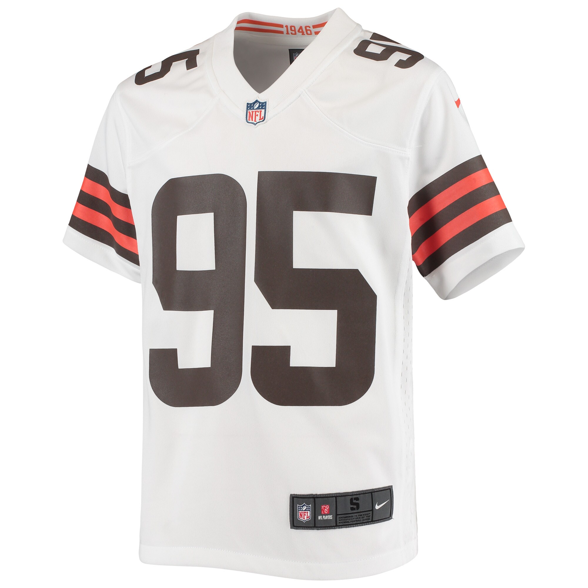 Myles Garrett Cleveland Browns Youth Game Jersey - White