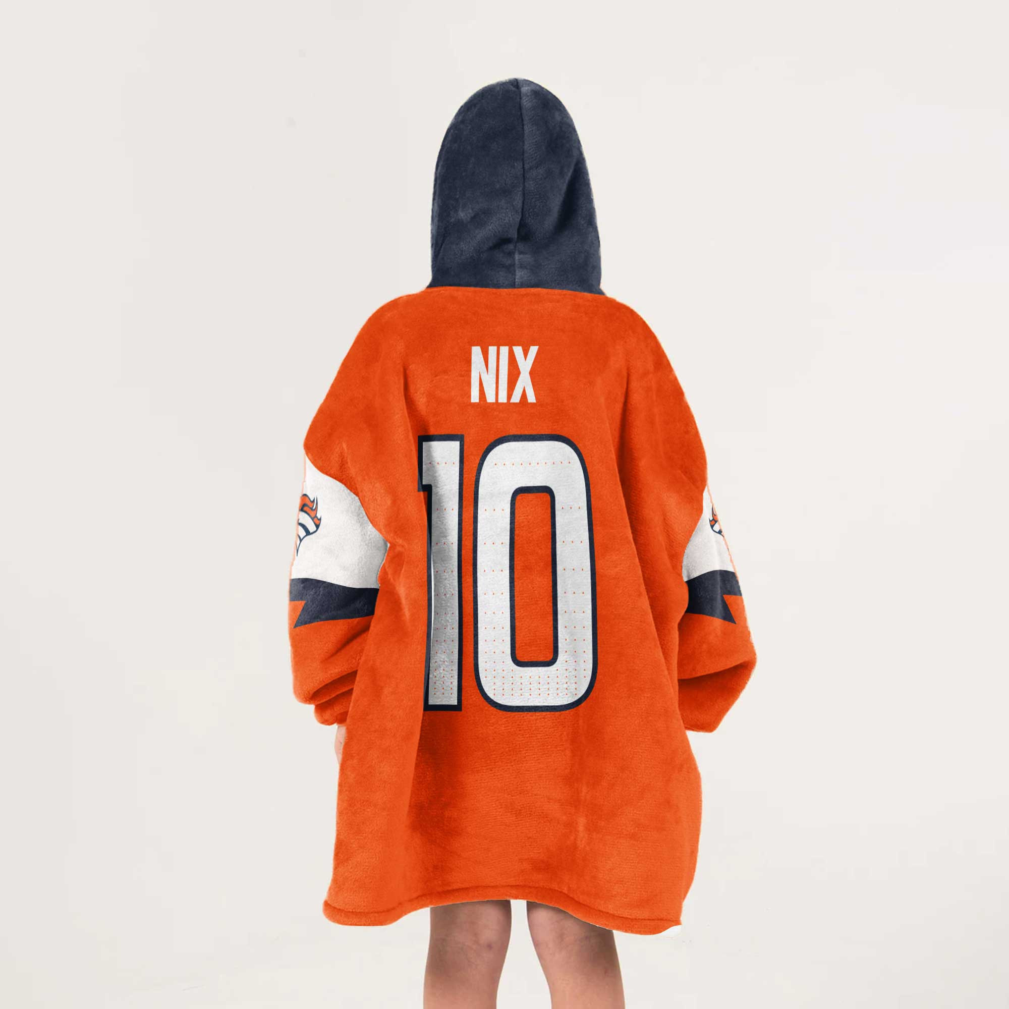 Kid B.N 10 Denver Football Unisex Blanket Hoodie
