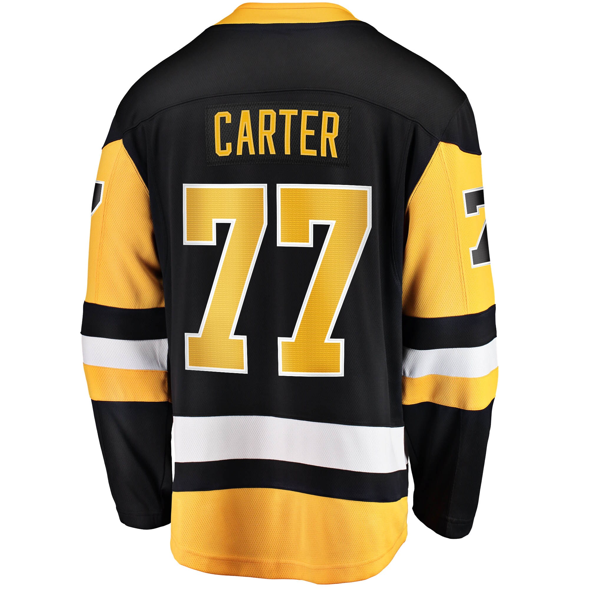 Jeff Carter Pittsburgh Penguins 2017/18 Home Breakaway Replica Jersey - Black
