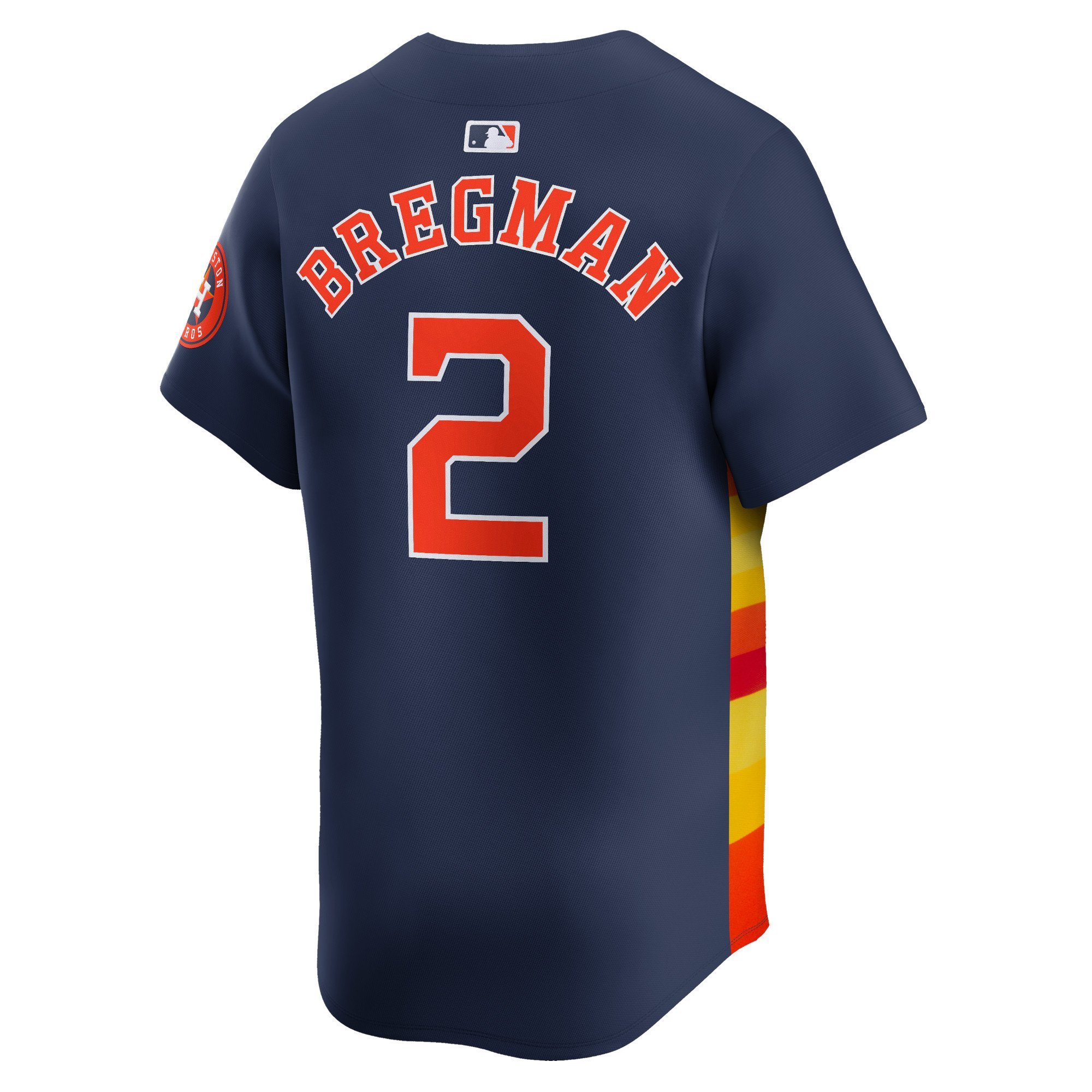 Men's Houston Astros Alex Bregman  Navy Alternate Limited Player Jersey