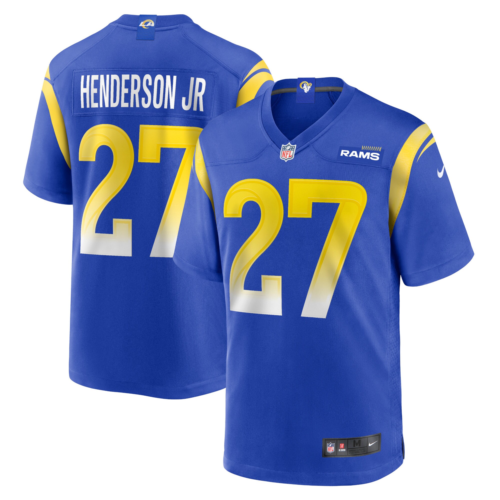 Darrell Henderson Jr. Los Angeles Rams  Game Jersey - Royal