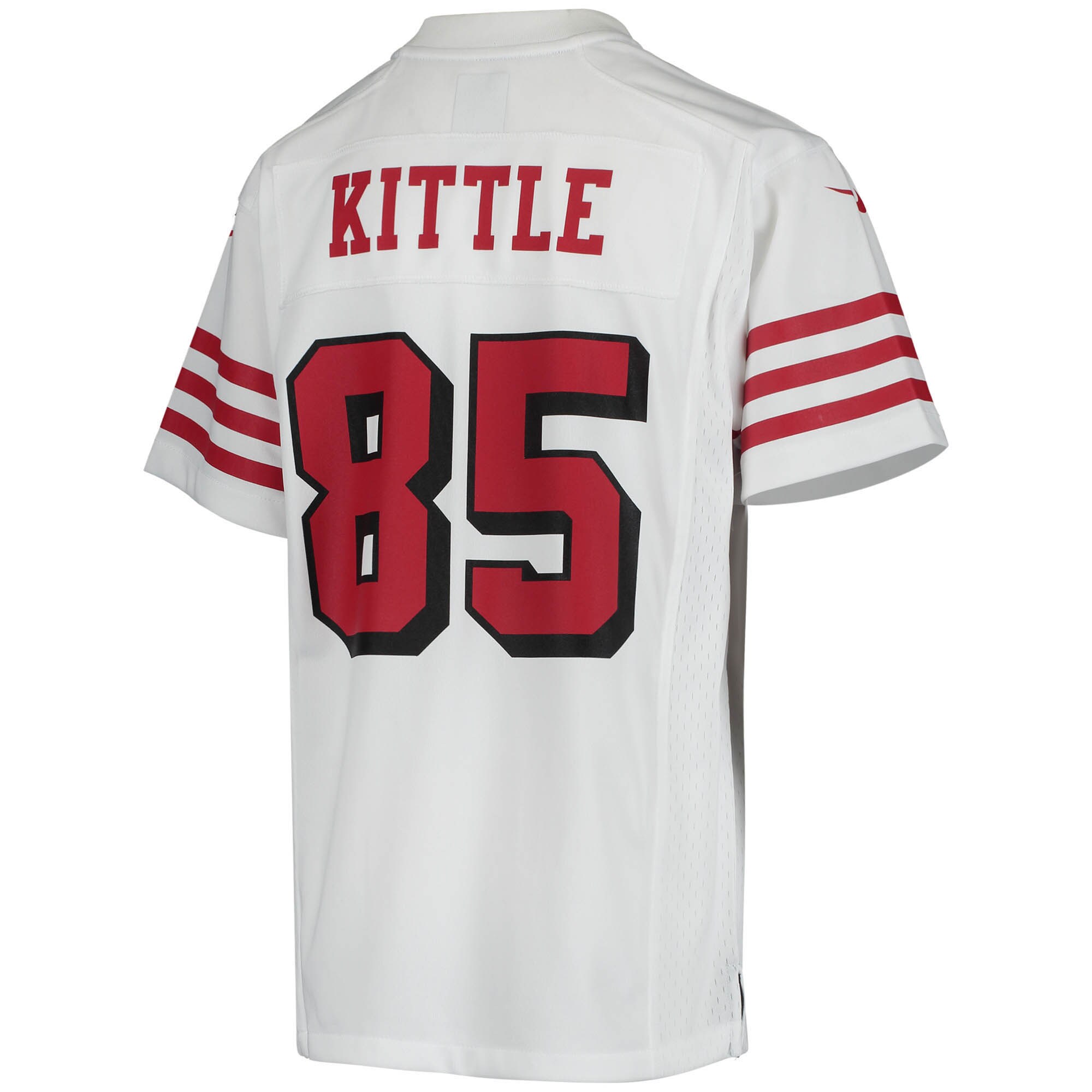 George Kittle San Francisco 49ers Youth Game Jersey - White