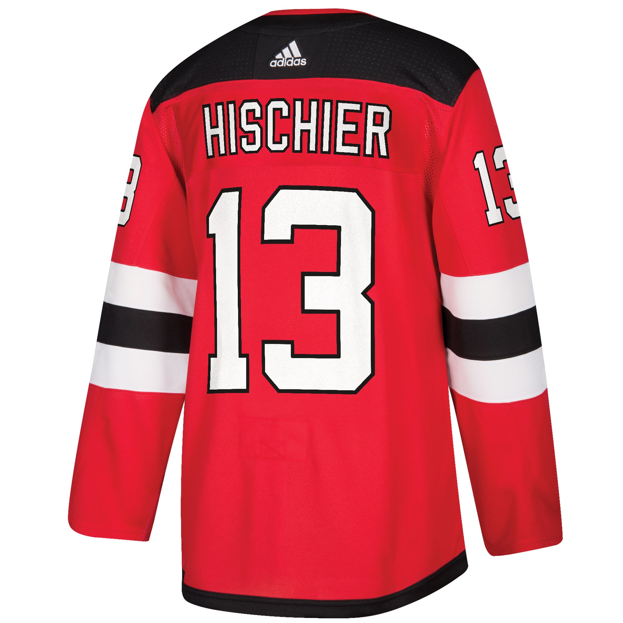 Nico Hischier New Jersey Devils  Authentic Player Jersey - Red