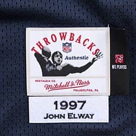 Authentic Jersey Denver Broncos 1997 John Elway