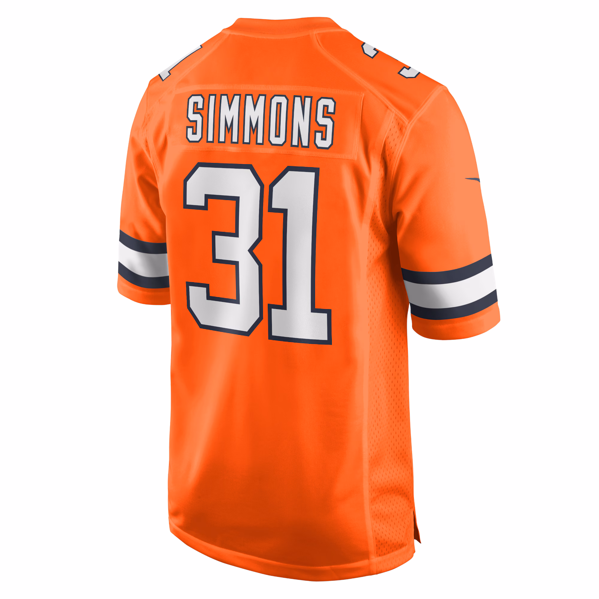 Justin Simmons Denver Broncos Alternate Game Jersey - Orange
