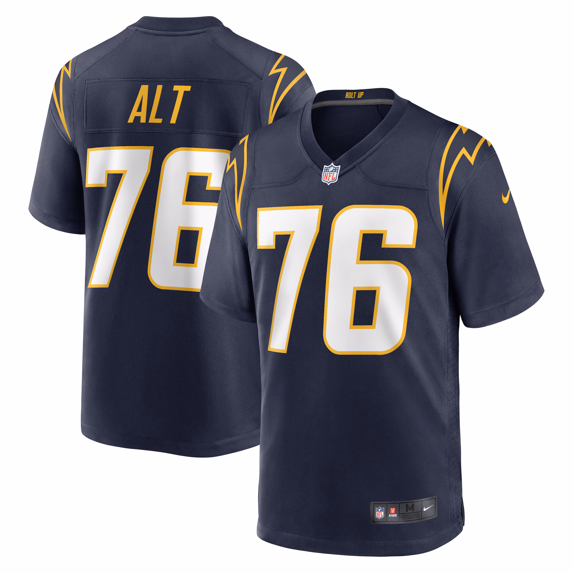 Joe Alt Los Angeles Chargers 2024 NFL Draft First Round Pick Player Game Jersey - White