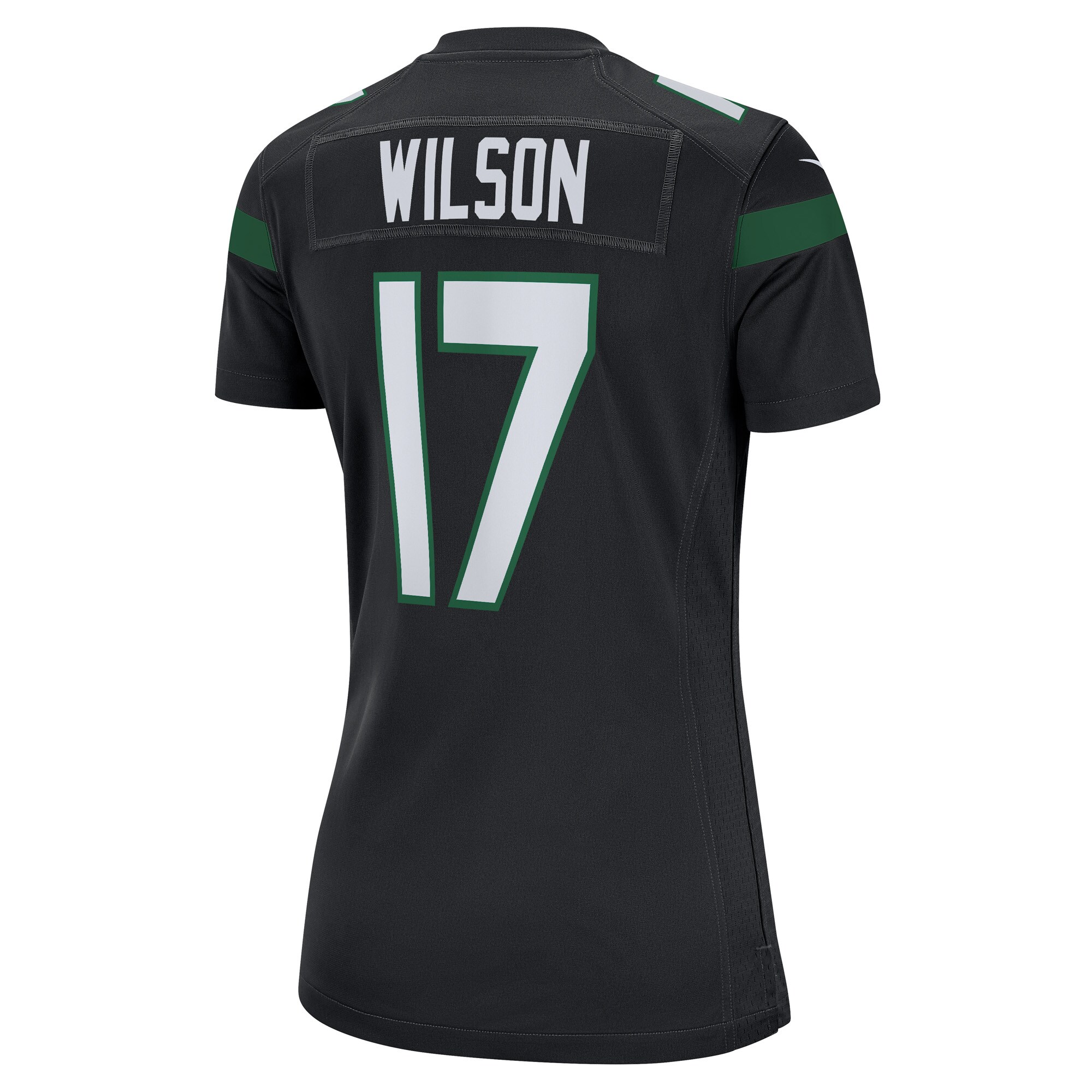 Garrett Wilson New York Jets  Women's Alternate Game Player Jersey - Stealth Black