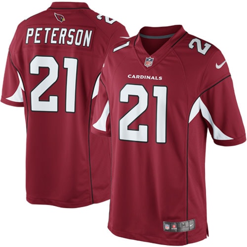Patrick Peterson Arizona Cardinals  Youth No. 21 Limited Jersey - Cardinal