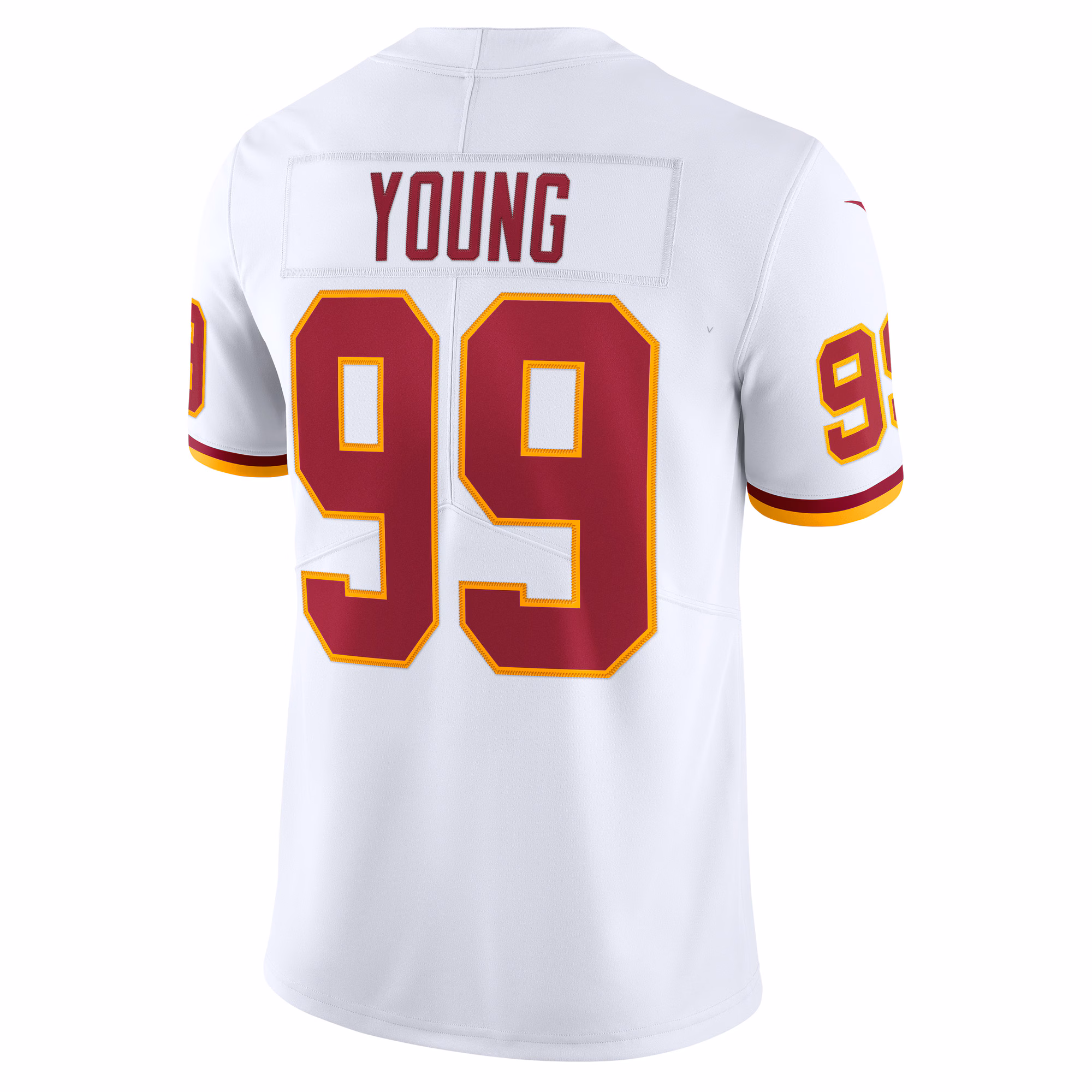 Chase Young Washington Football Team Vapor Limited Jersey - White