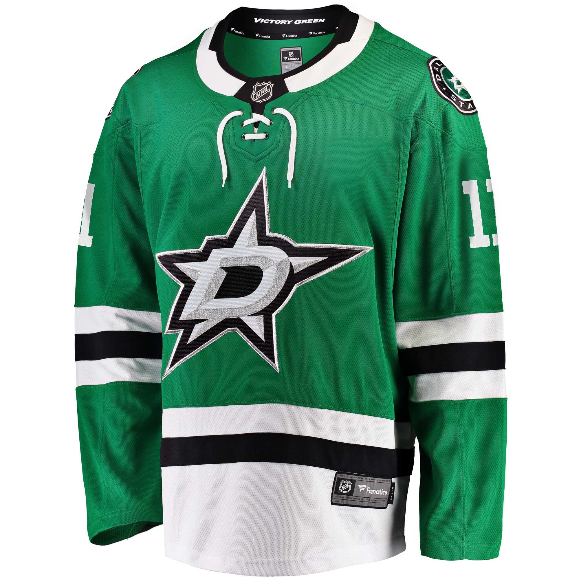 Luke Glendening Dallas Stars Home Breakaway Player Jersey - Kelly Green