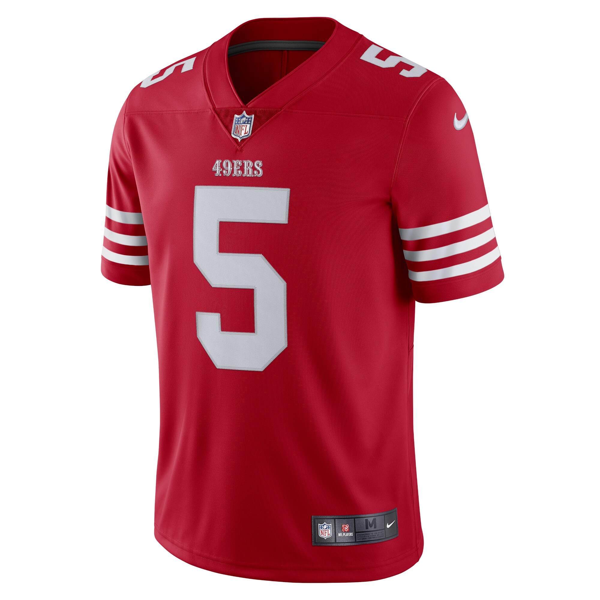 Trey Lance San Francisco 49ers  Vapor Limited Jersey - Scarlet