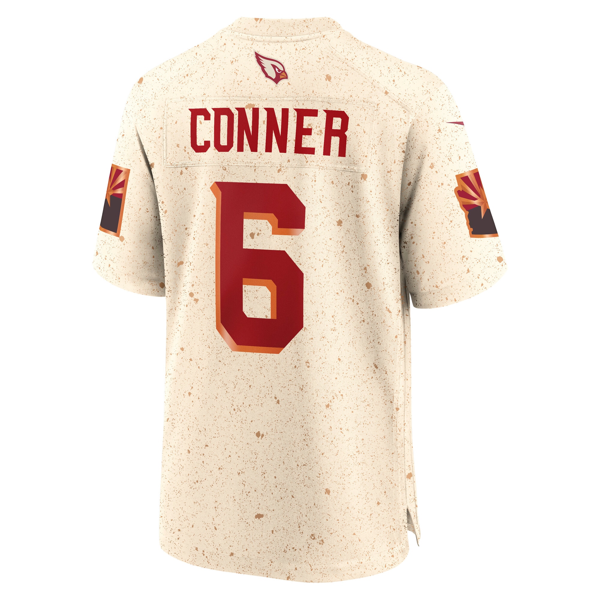 James Conner #6 Arizona Cardinals 2025 Rivalries Collection Game Jersey - Natural