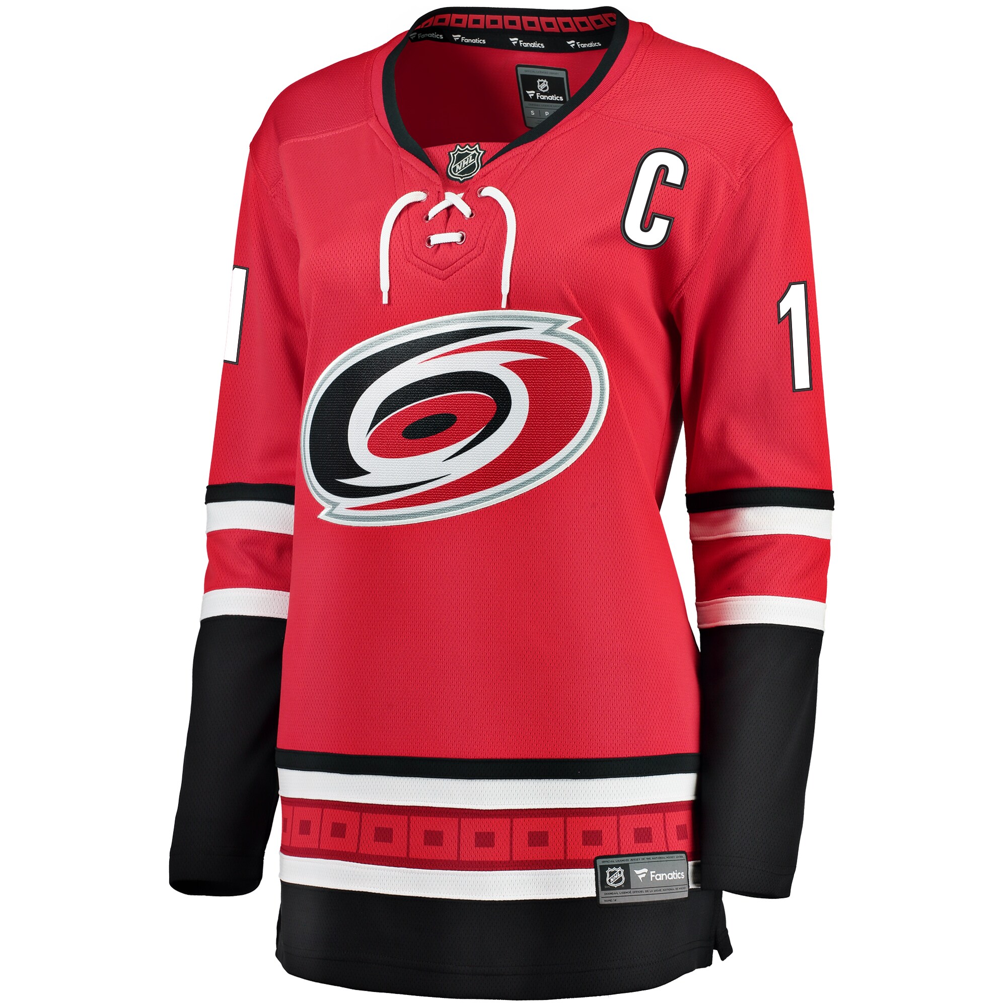 Staal Carolina Hurricanes Women's Home Breakaway Player Jersey - Red