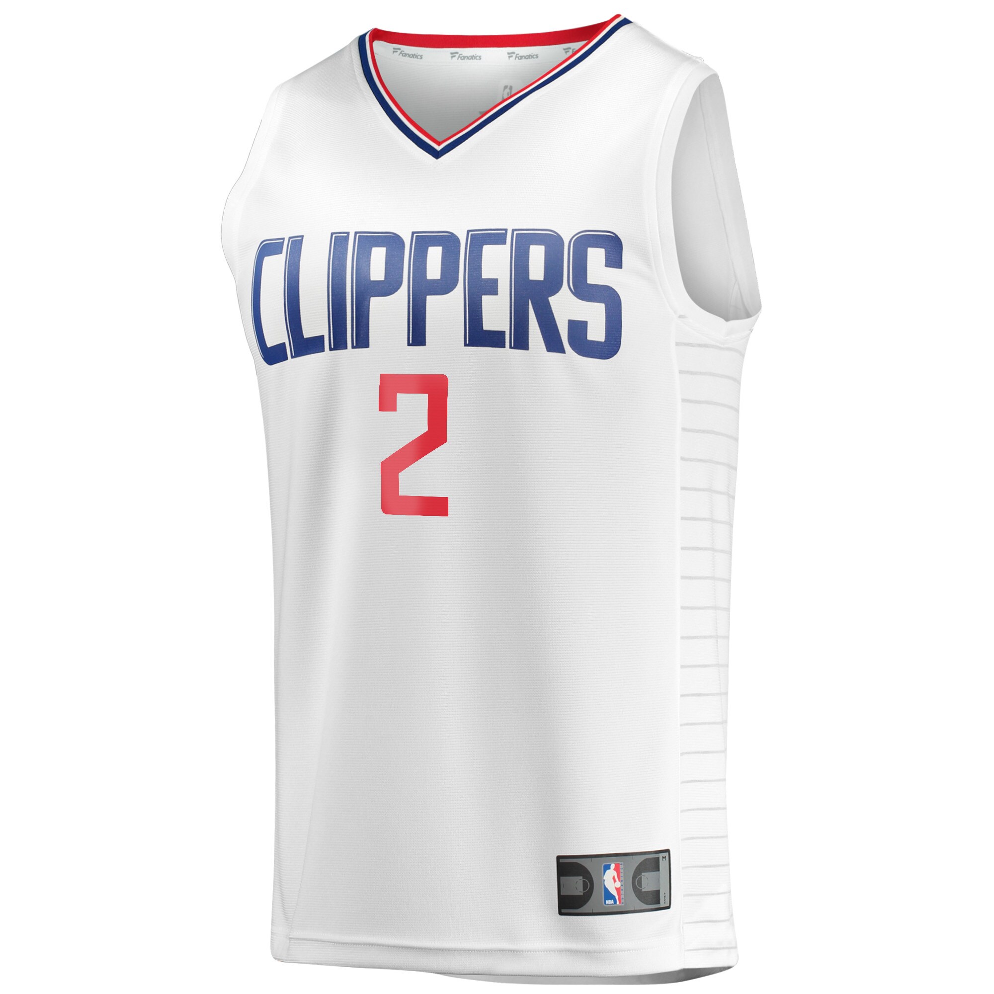 Kawhi Leonard LA Clippers  Fast Break Player Jersey - Association Edition - White
