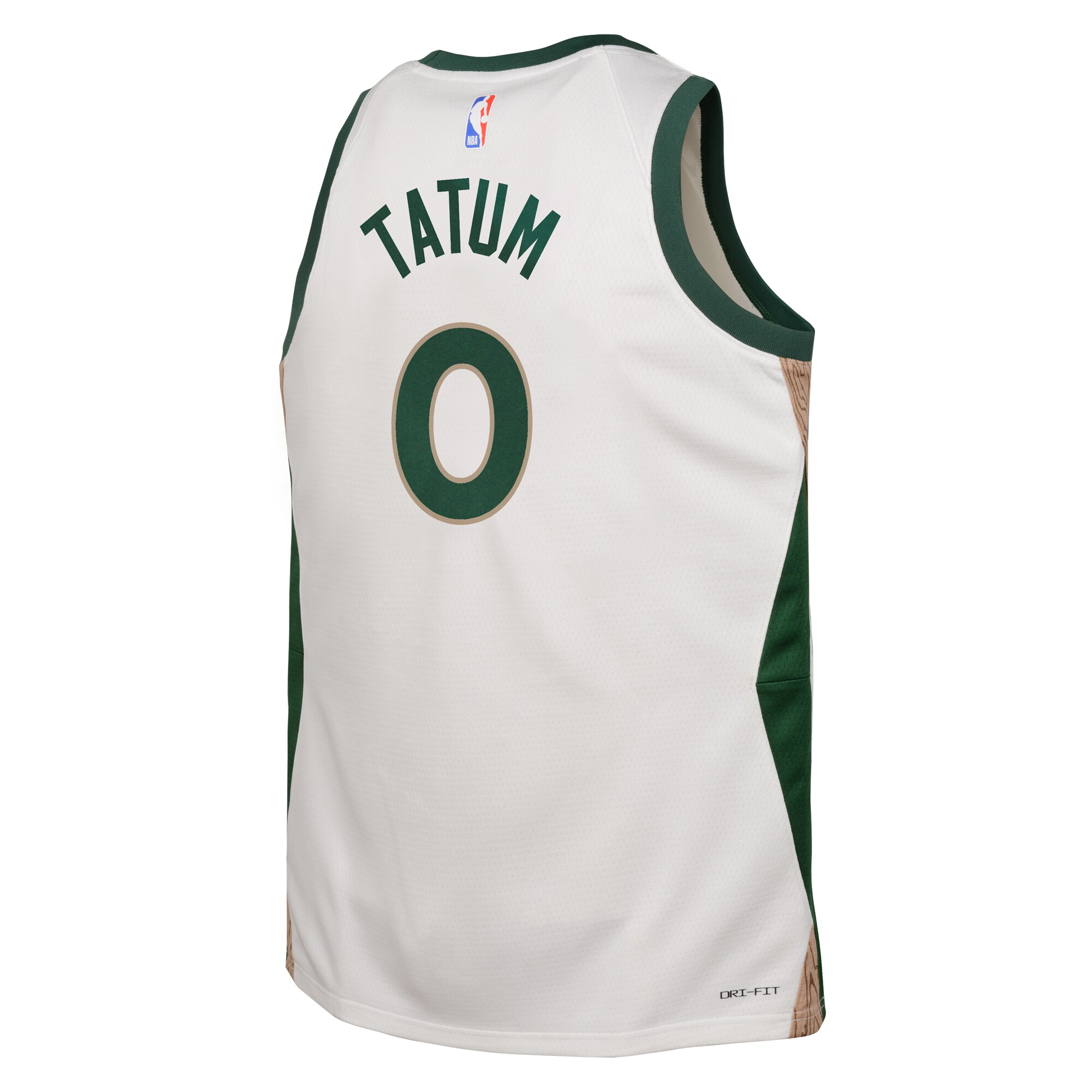 Youth Boston Celtics Jayson Tatum  White 2023/24 Swingman Replica Jersey - City Edition