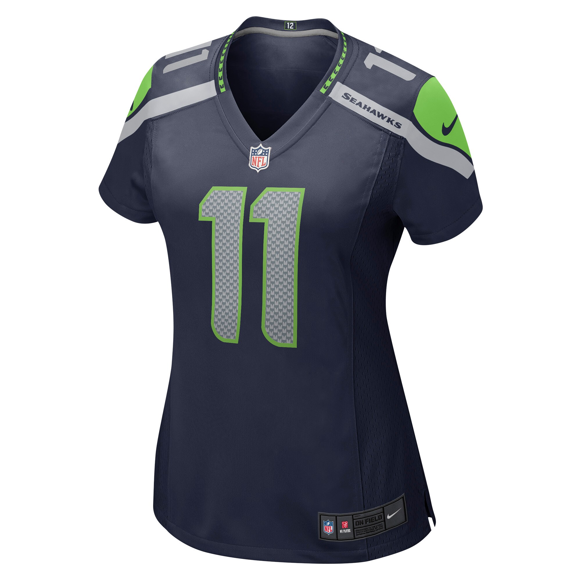 Marquise Goodwin Seattle Seahawks  Women's Home Game Player Jersey - College Navy