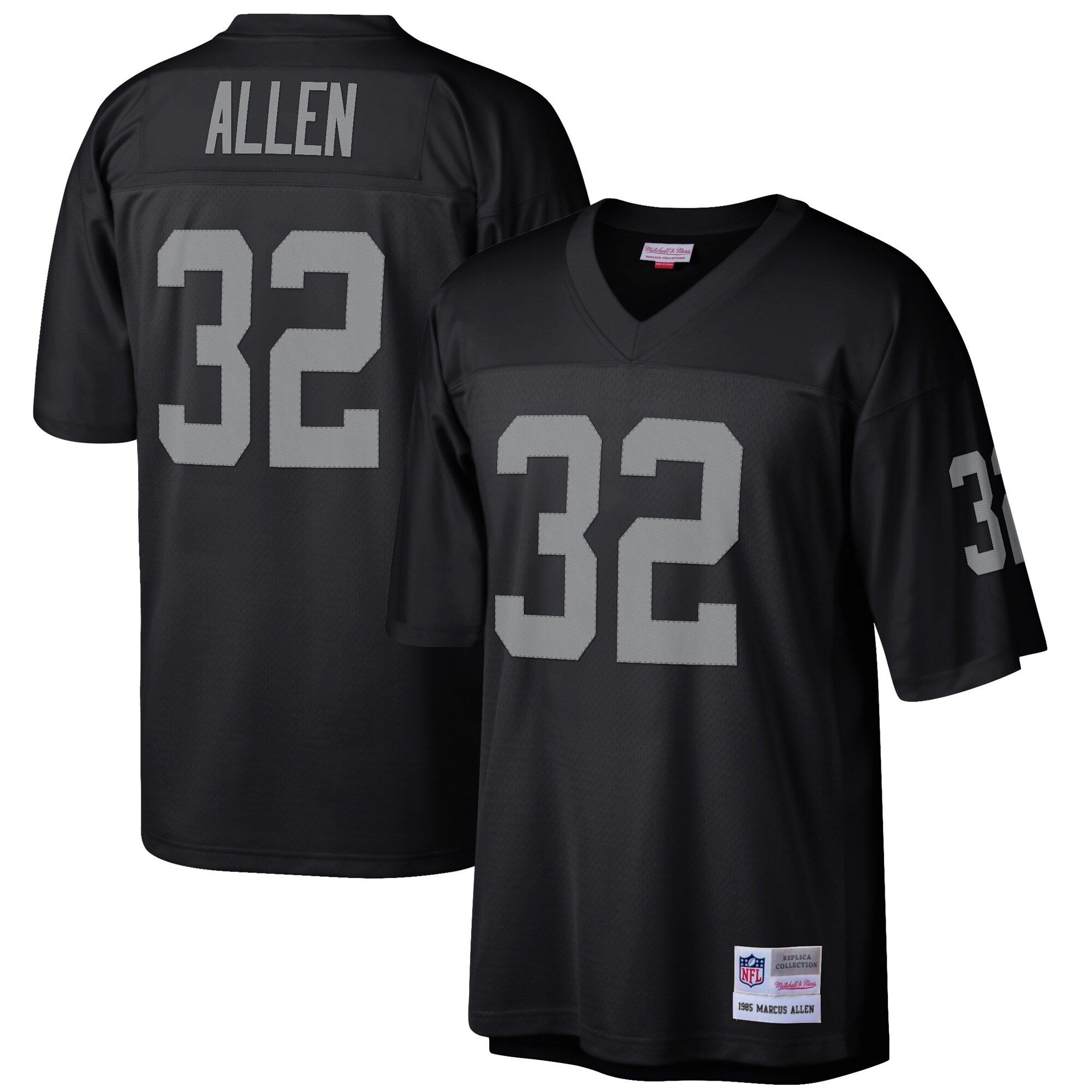 Marcus Allen Las Vegas Raiders  Retired Player Legacy Replica Jersey - Black