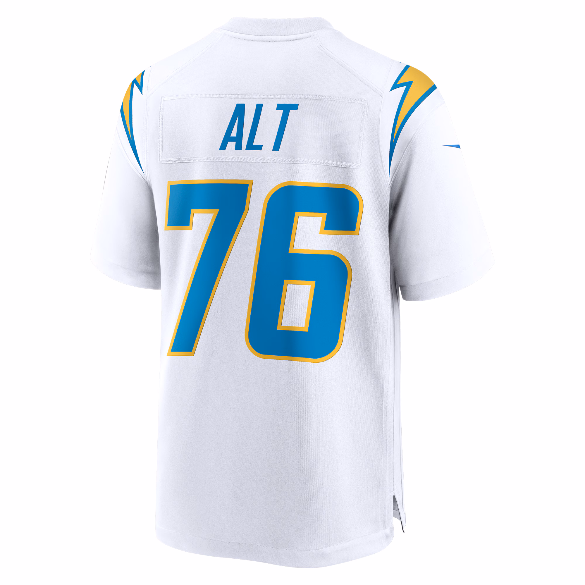 Joe Alt Los Angeles Chargers 2024 NFL Draft First Round Pick Player Game Jersey - White