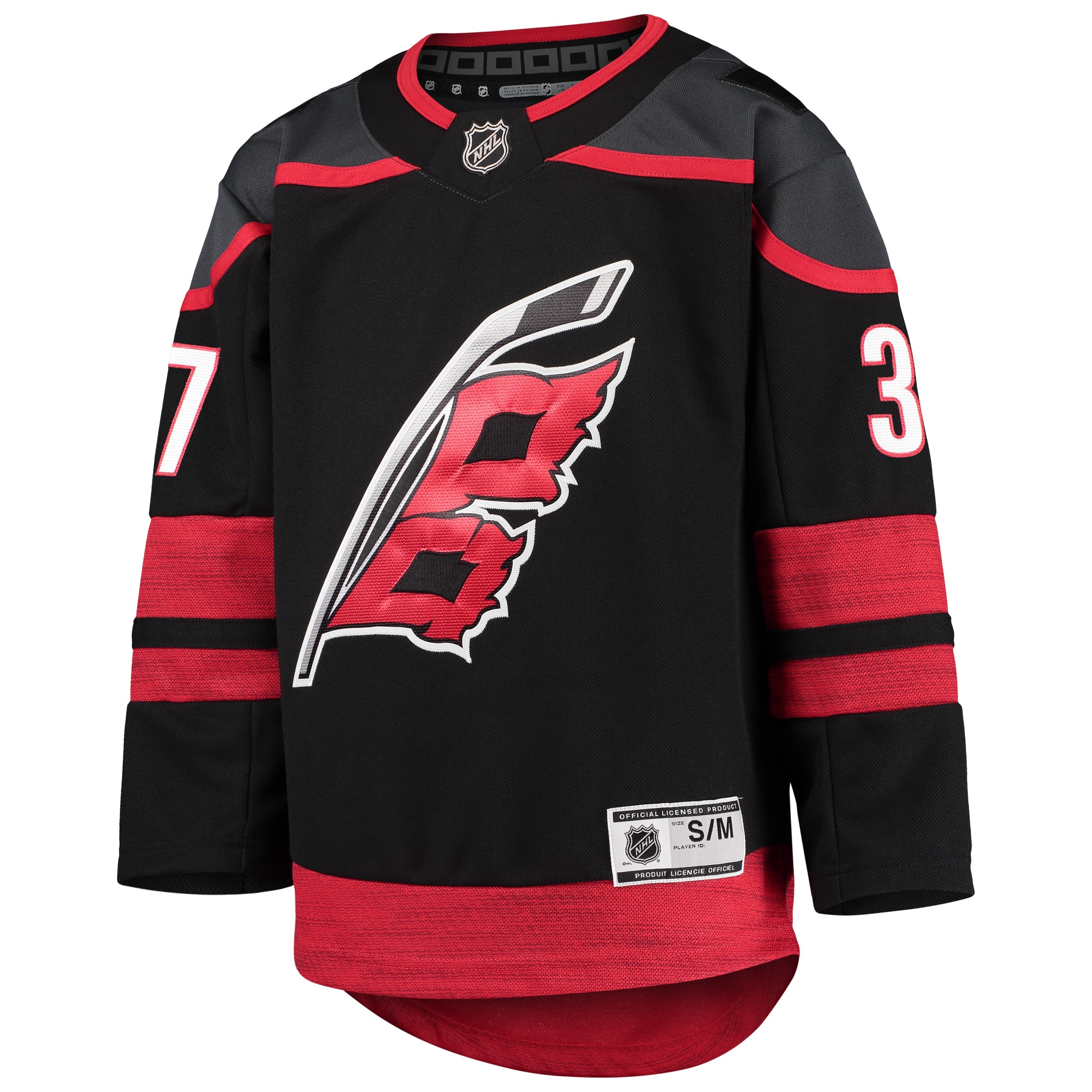 Andrei Svechnikov Carolina Hurricanes Youth Alternate Premier Player Jersey - Black