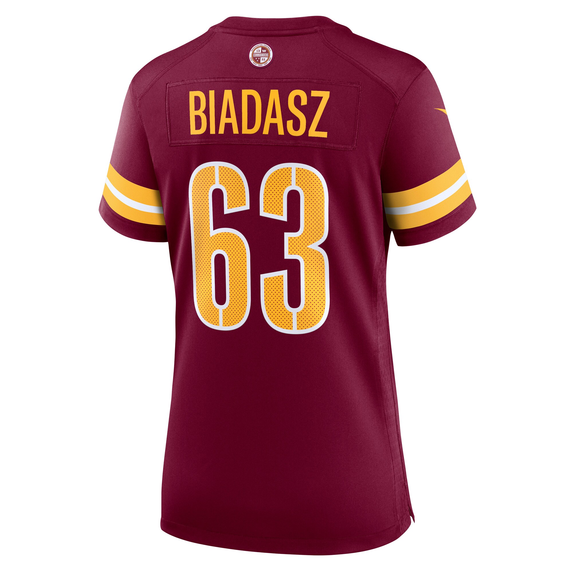Tyler Biadasz Washington Commanders Women's Game Jersey -  Burgundy