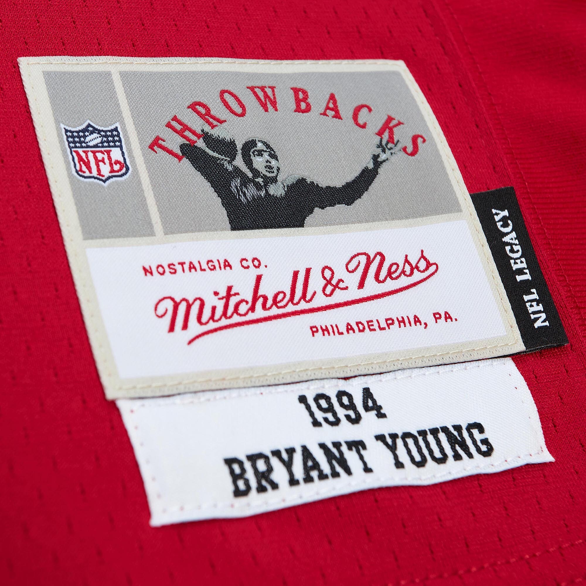 Bryant Young San Francisco 49ers Legacy Replica Jersey - White