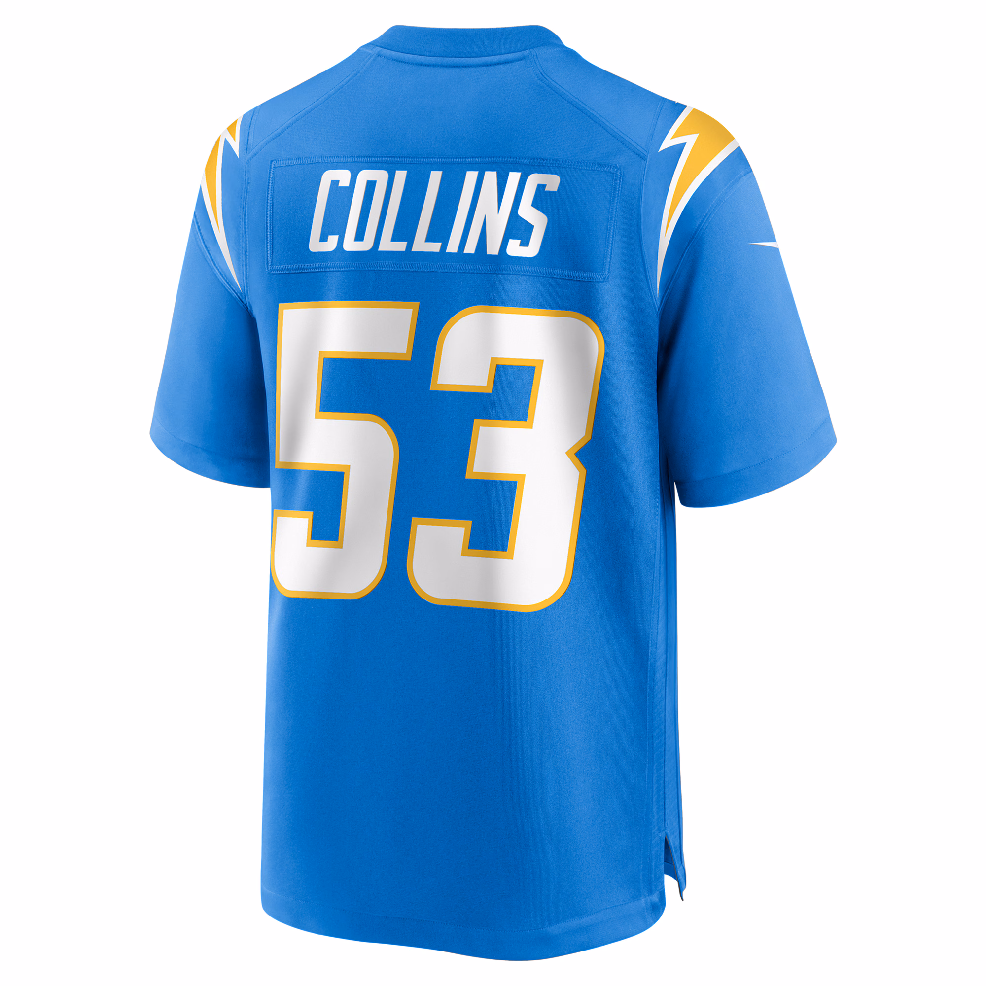 Chris Collins Los Angeles Chargers Team Game Jersey -  Powder Blue