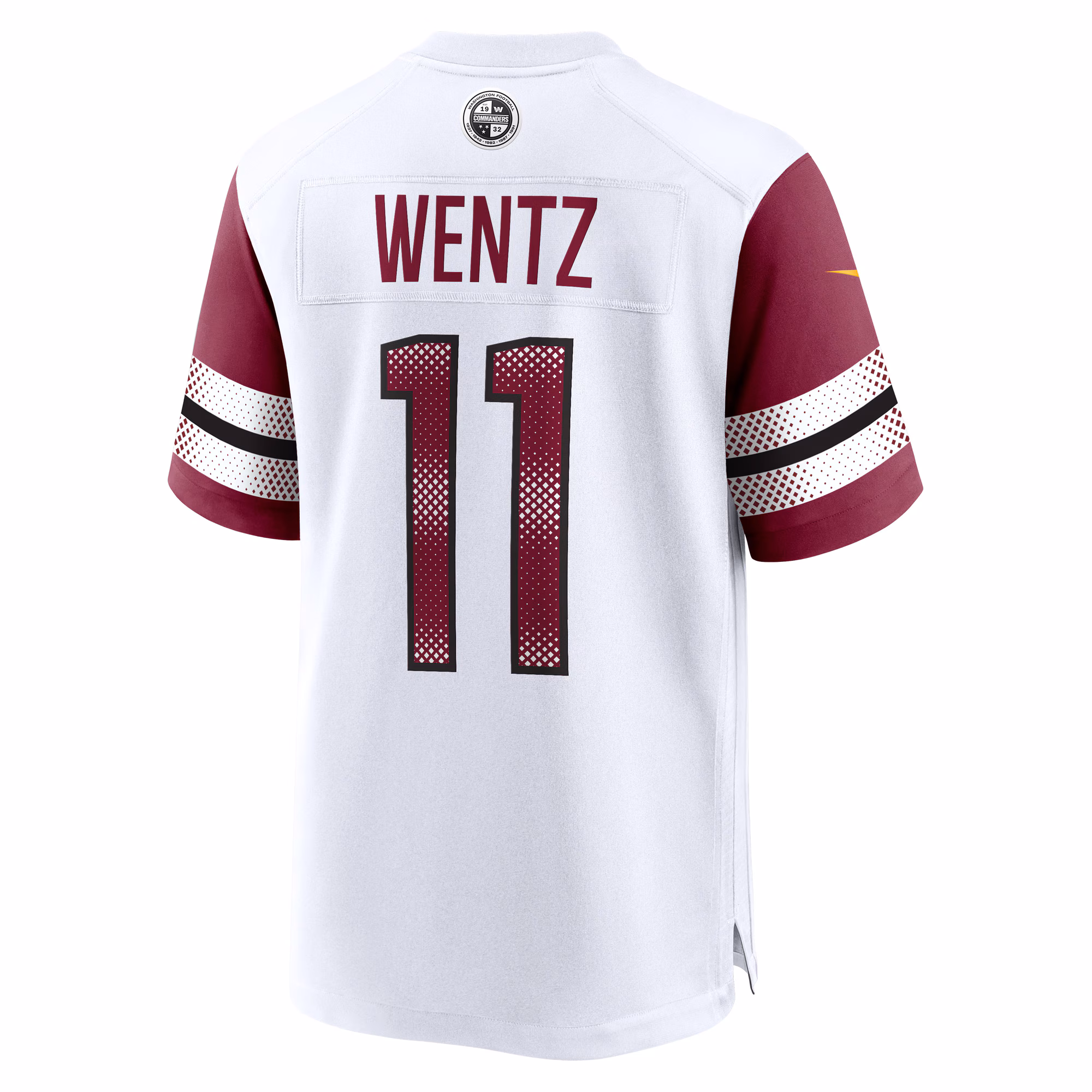 Carson Wentz Washington Commanders Game Jersey - White