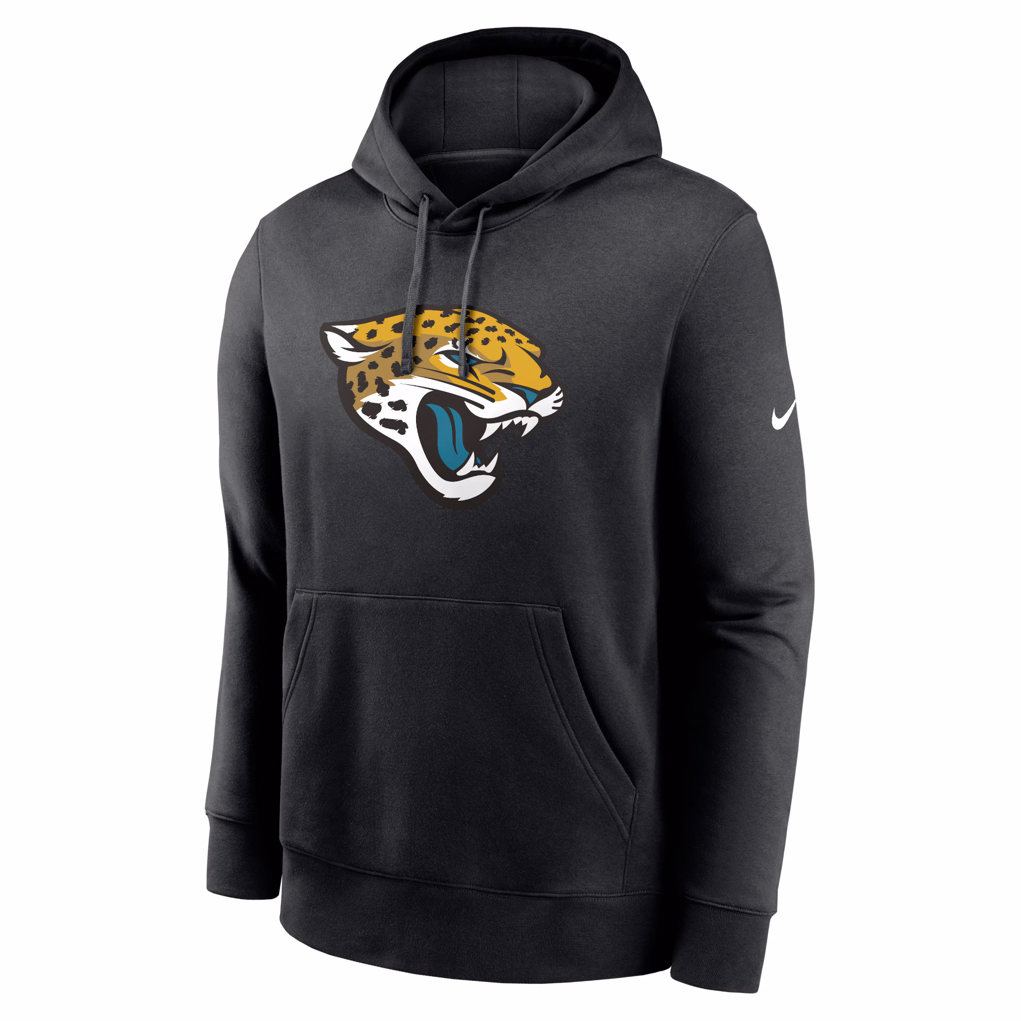 Jacksonville Jaguars Club Logo Pullover Hoodie - Black