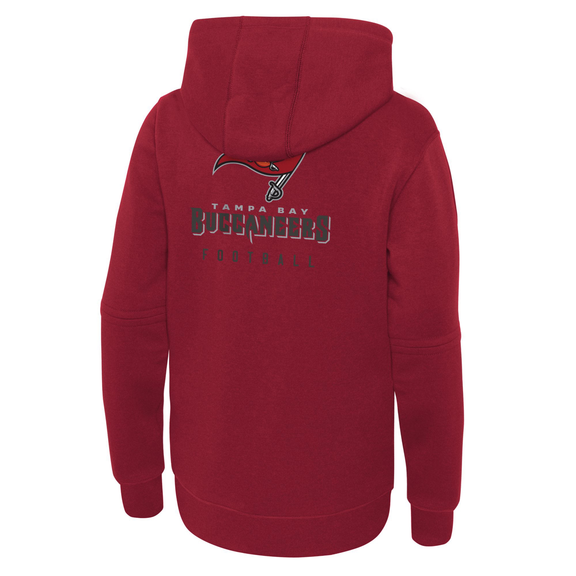 Tampa Bay Buccaneers  Youth 2023 Sideline Club Fleece Pullover Hoodie - Red