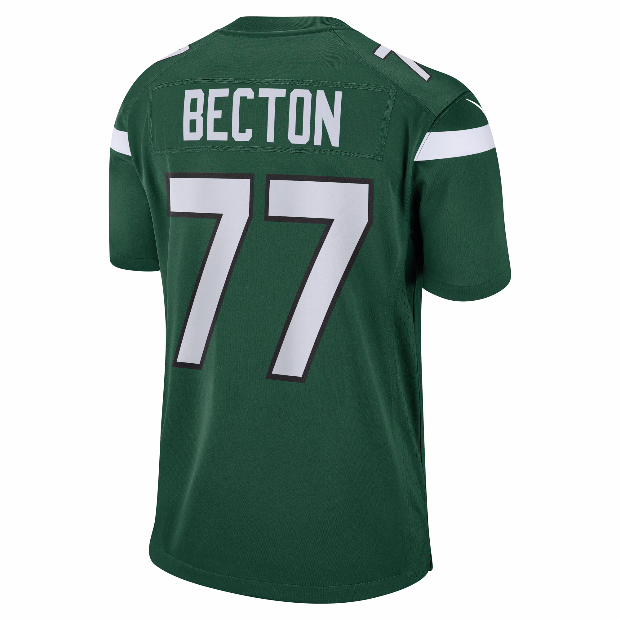 Mekhi Becton New York Jets Player Game Jersey - Gotham Green