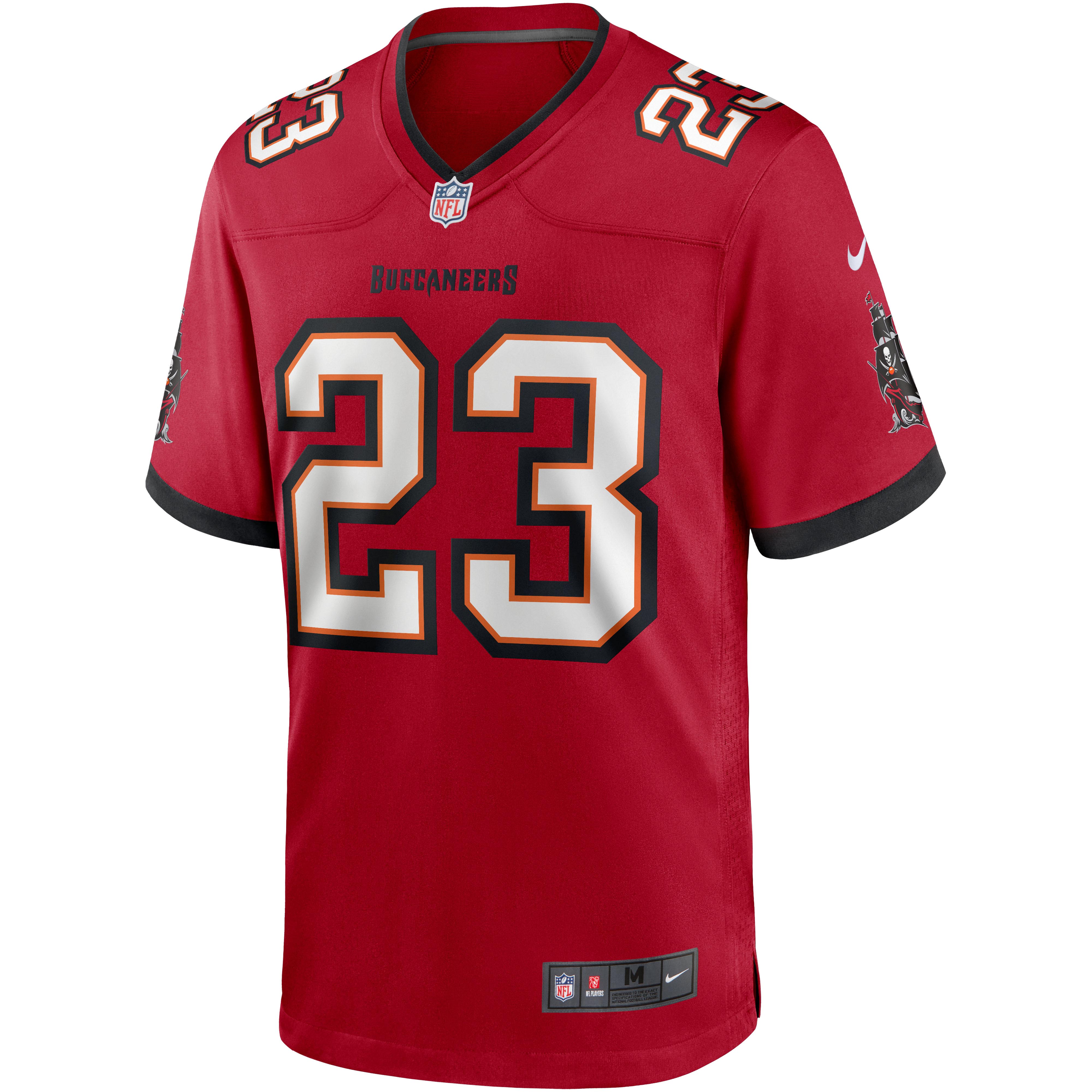 Sean Murphy-Bunting Tampa Bay Buccaneers  Team Game Jersey - Red
