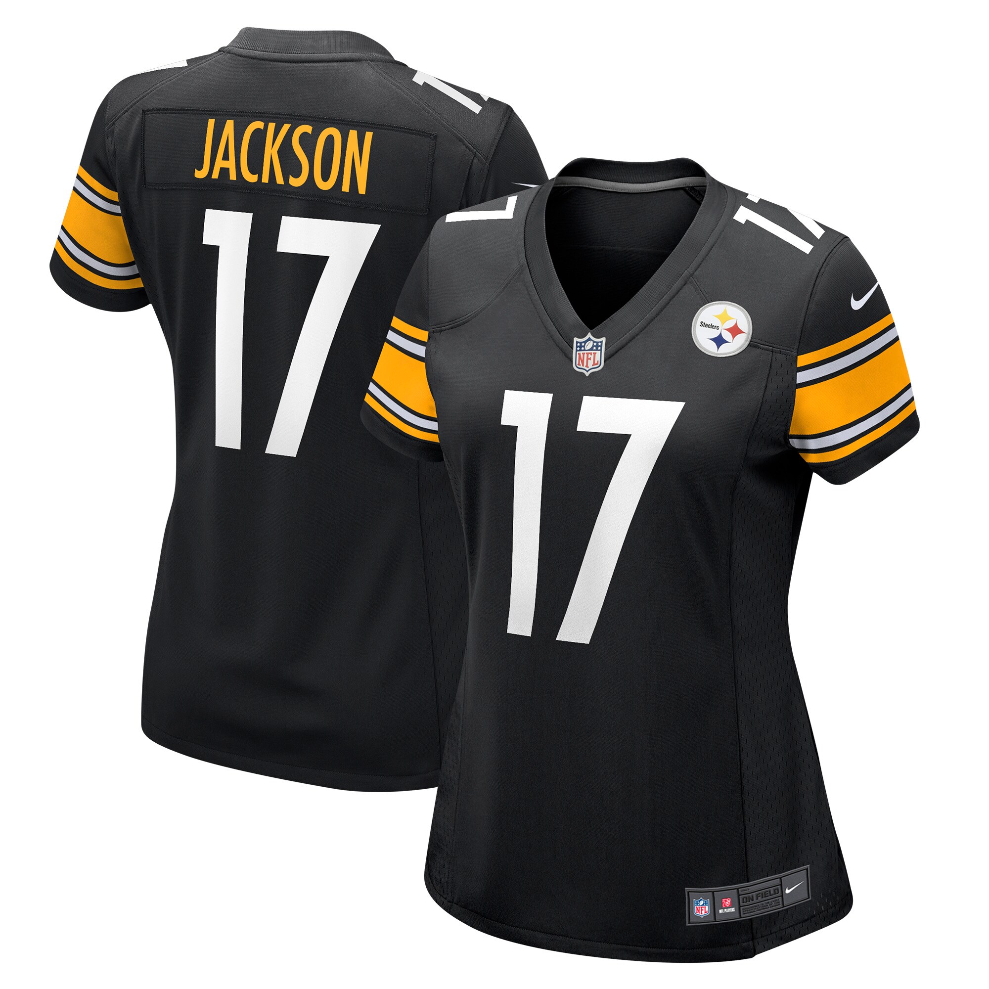 William Jackson Pittsburgh Steelers  Women's Game Player Jersey - Black