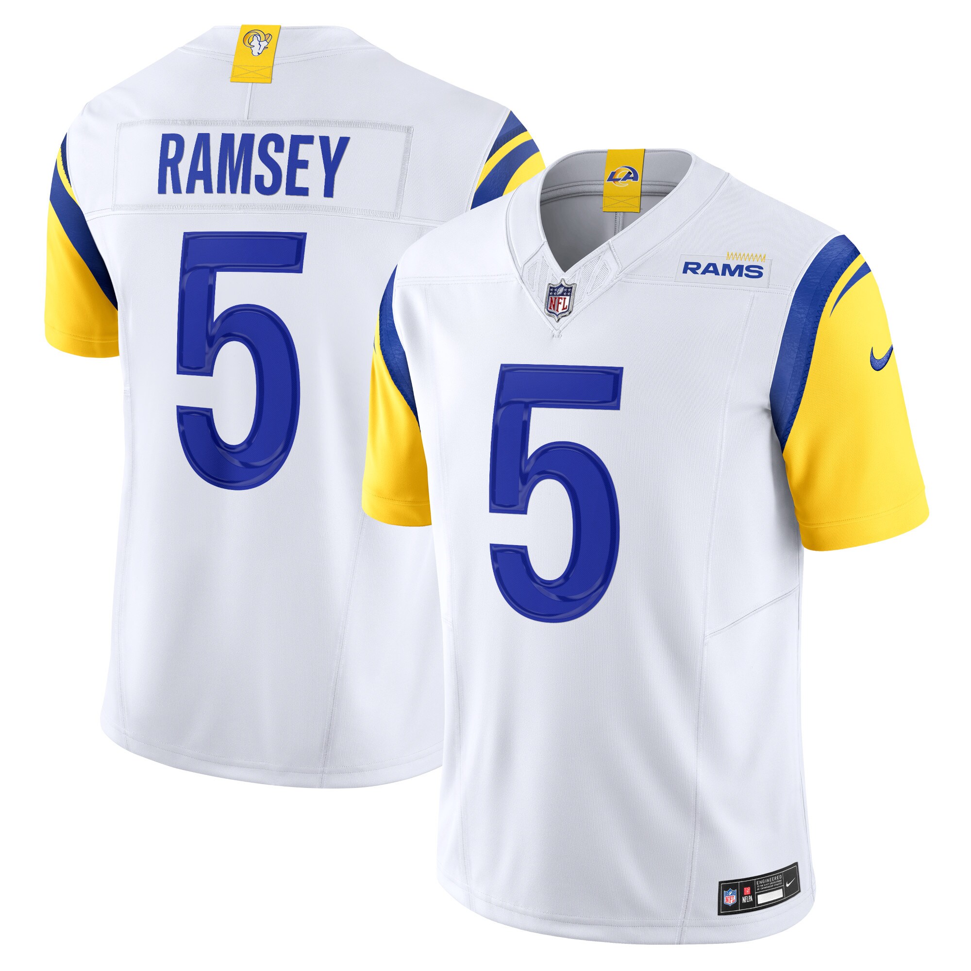 Jalen Ramsey Los Angeles Rams  Vapor F.U.S.E. Limited Jersey - White