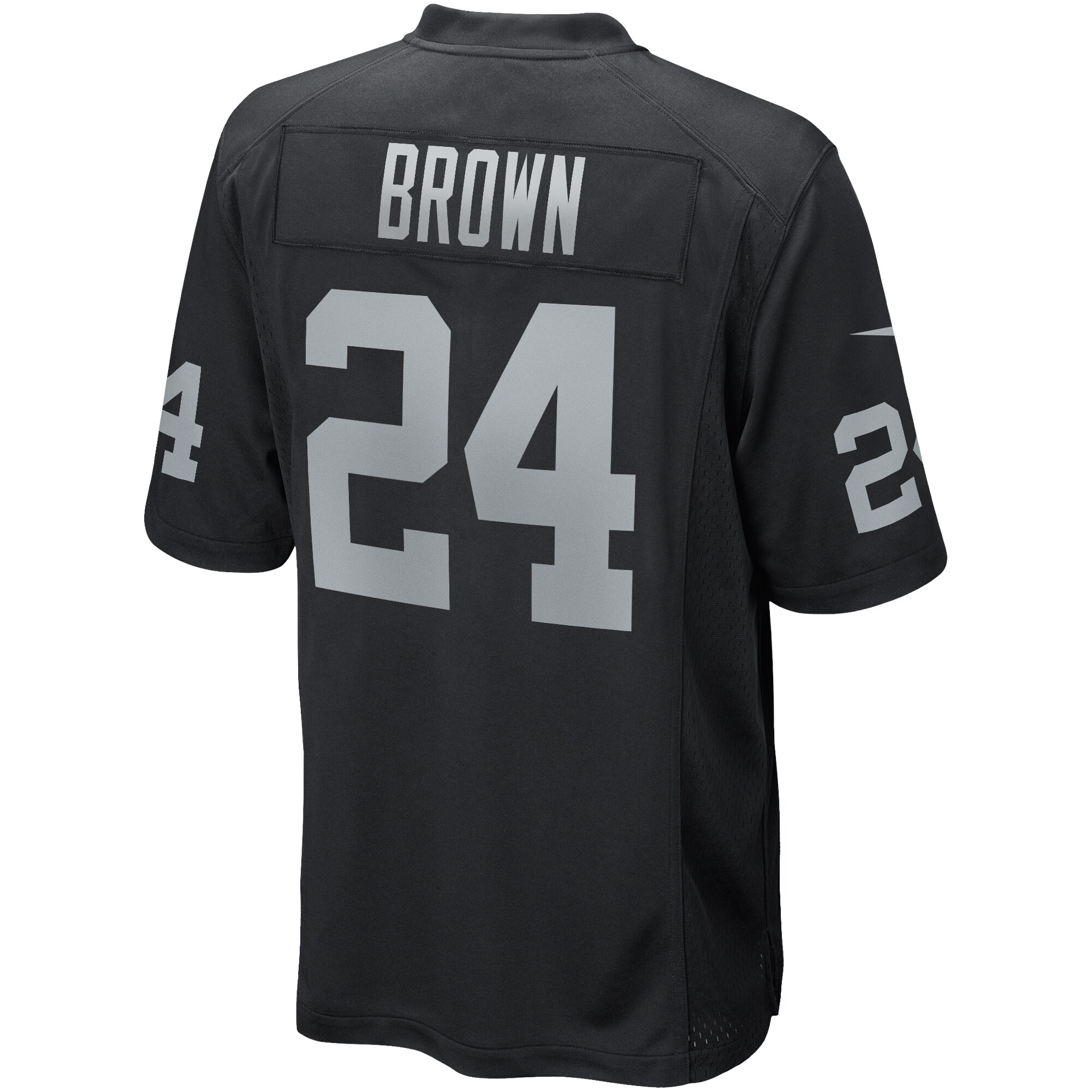 Willie Brown Las Vegas Raiders Game Retired Player Jersey - Black