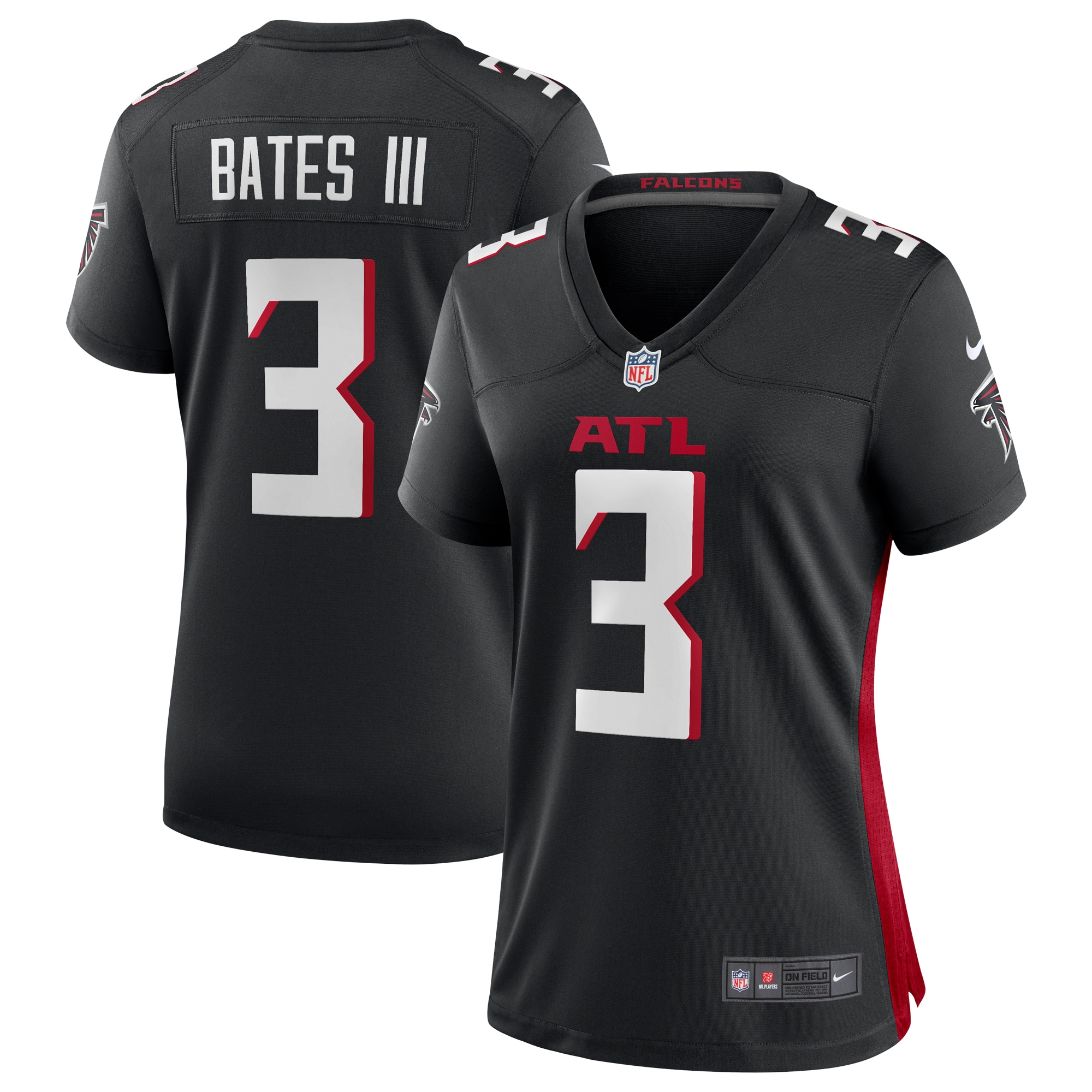 Jessie Bates III Atlanta Falcons Women's Game Player Jersey - Black