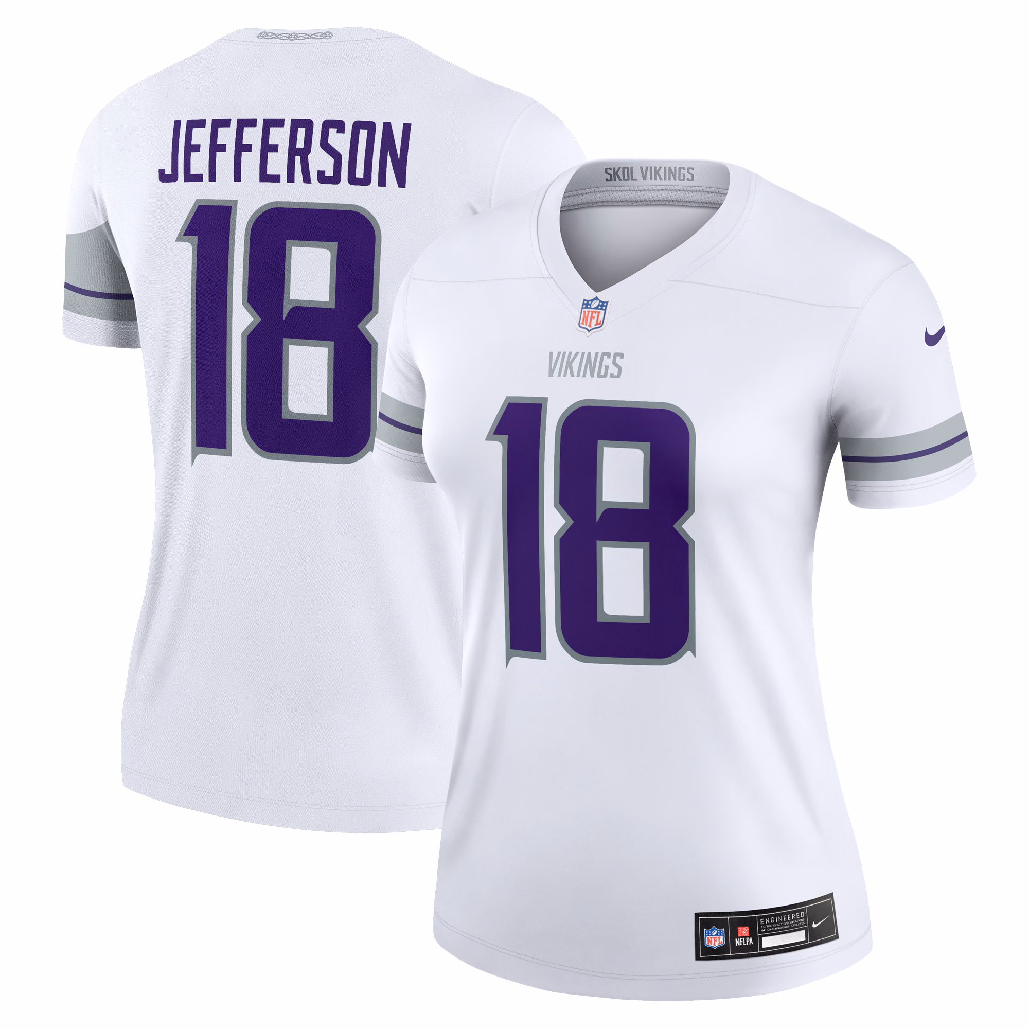 Justin Jefferson Minnesota Vikings Women's Alternate Legend Jersey - Purple