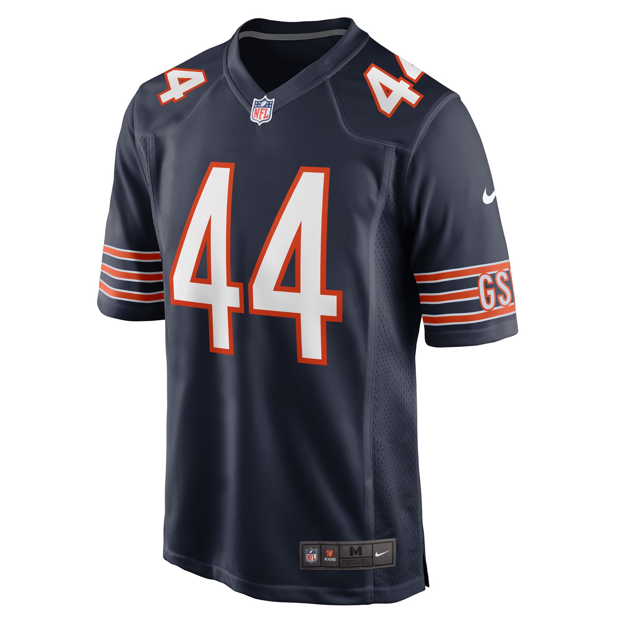 Matthew Adams Chicago Bears  Game Player Jersey - Navy