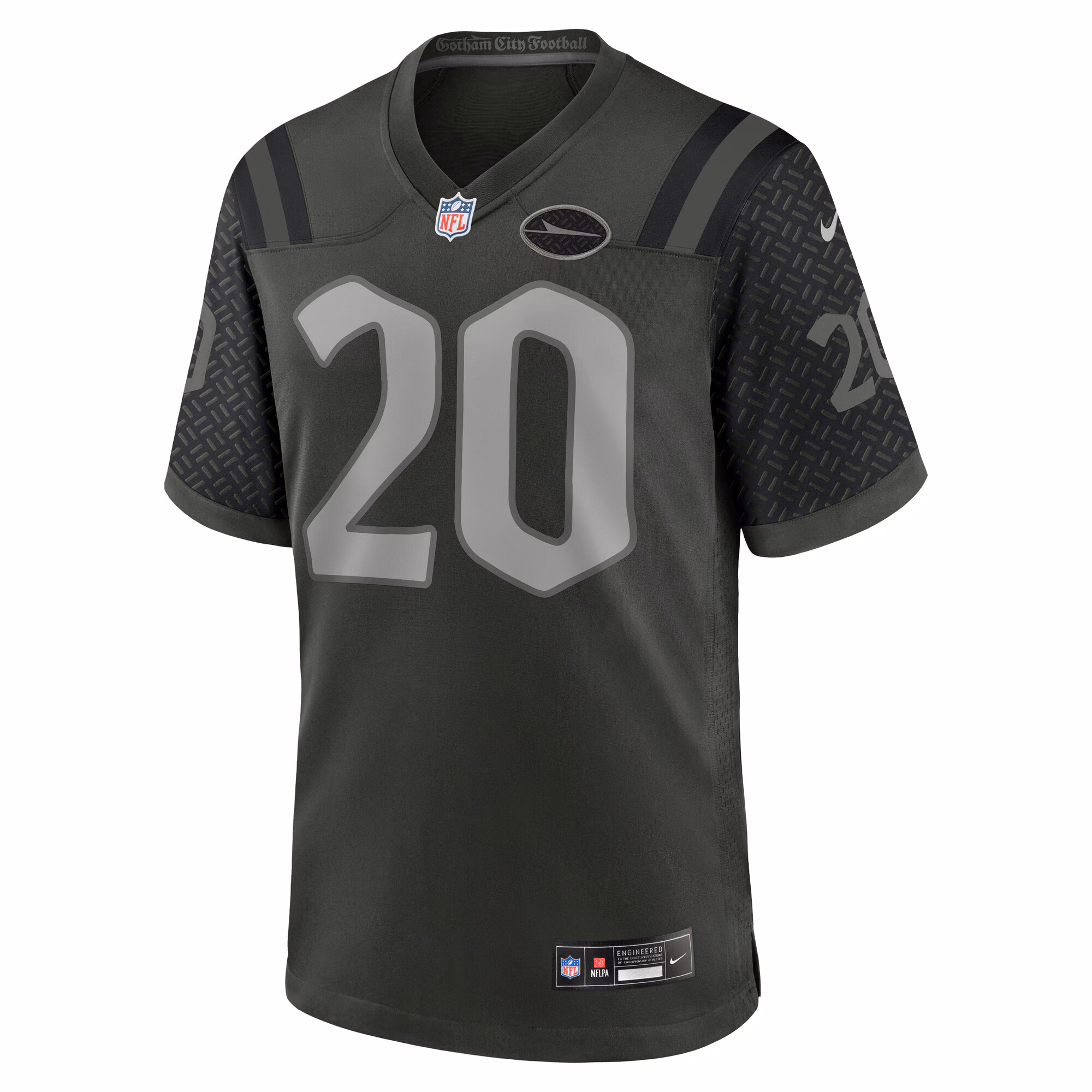 Breece Hall #20 New York Jets 2025 Rivalries Collection Game Jersey - Gotham Green