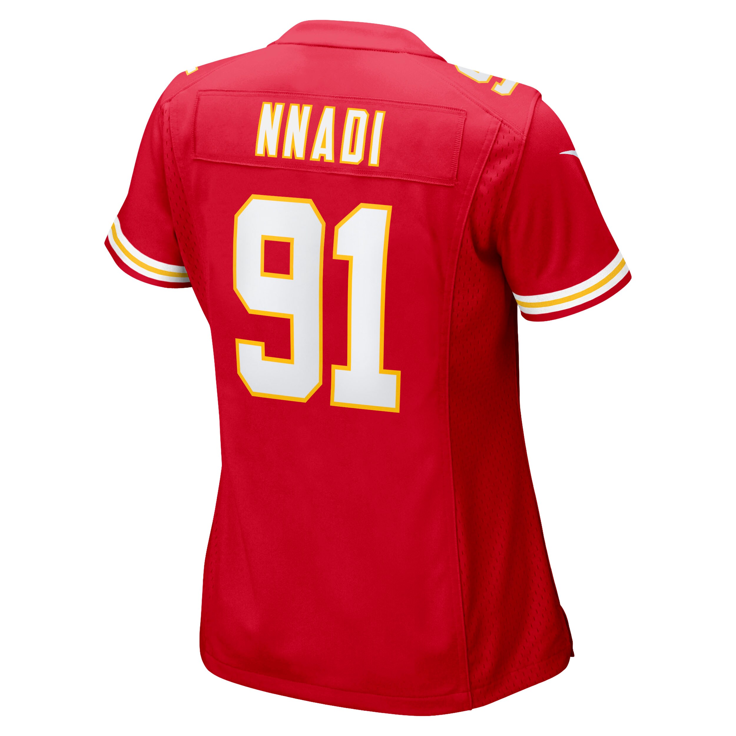 Derrick Nnadi Kansas City Chiefs  Women's Game Jersey - Red
