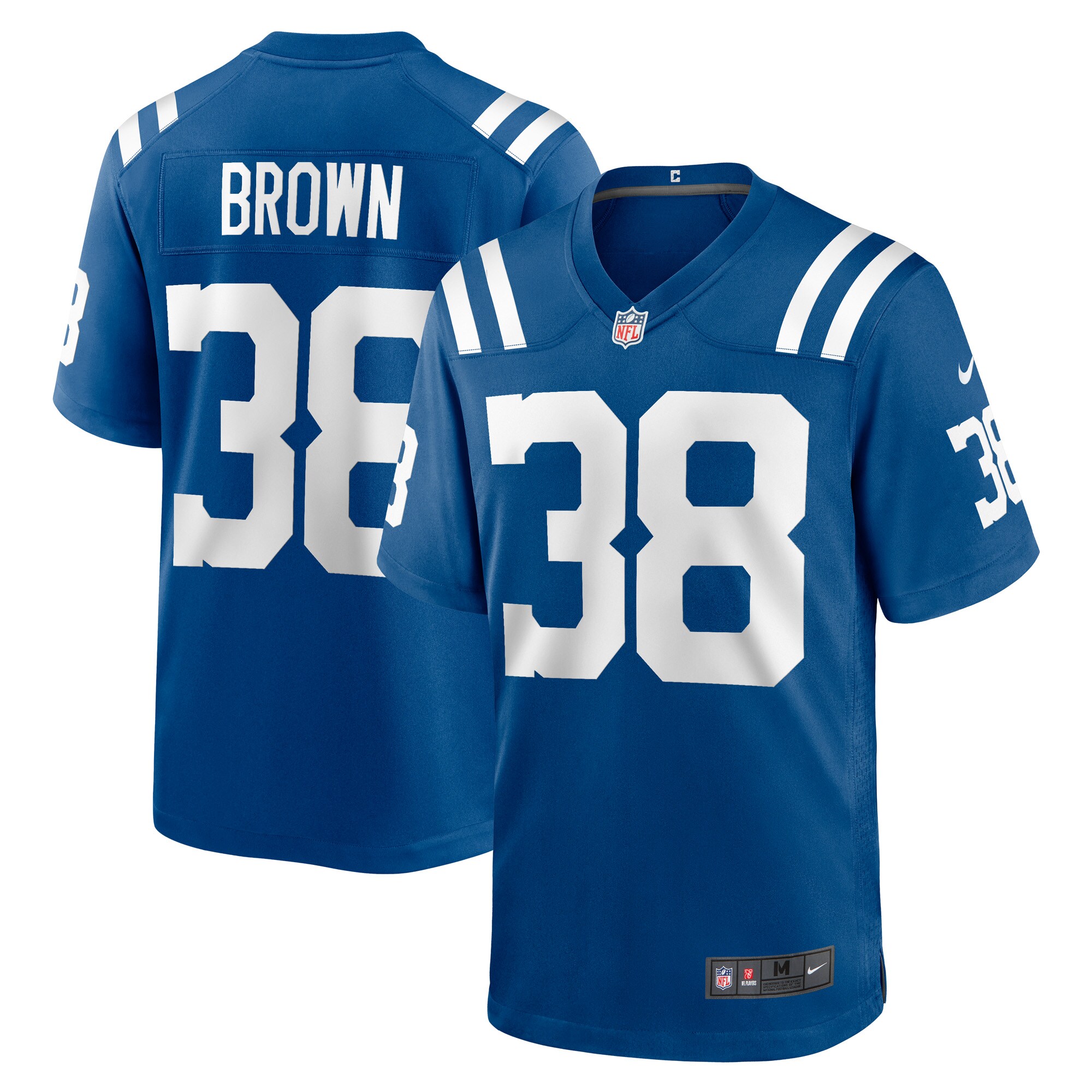 Tony Brown Indianapolis Colts Player Game Jersey - Royal