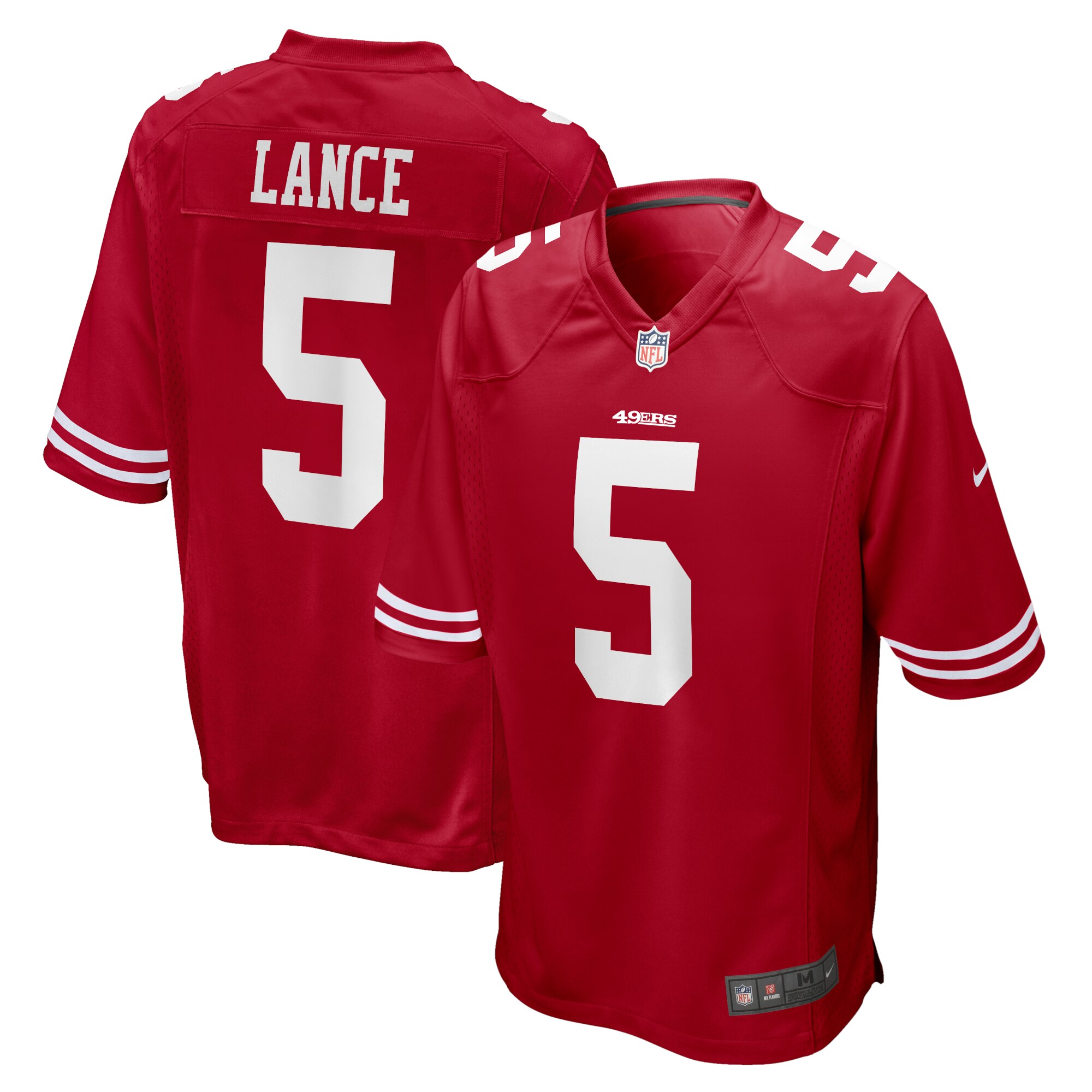 Trey Lance San Francisco 49ers  Youth Player Game Jersey - Scarlet